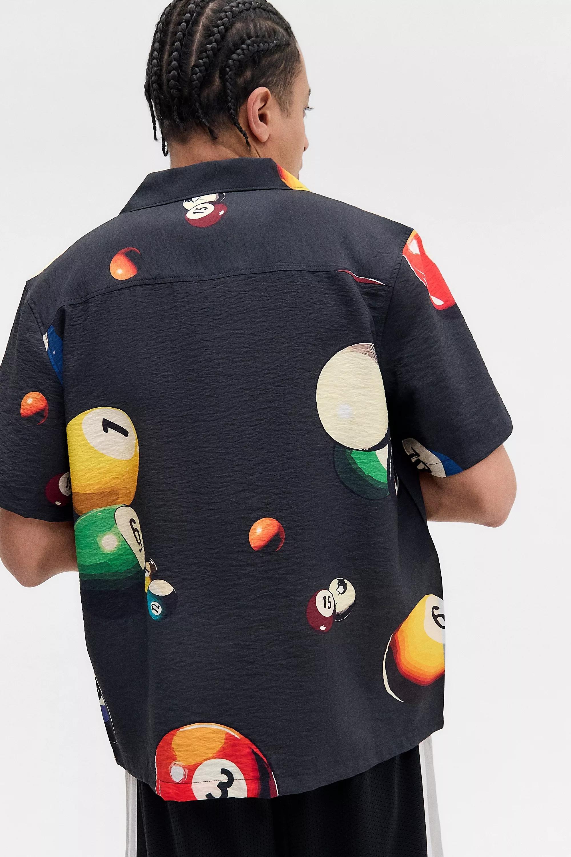 Multicolour Uo Relaxed Printed Shirt, ASSORT, large image number 3