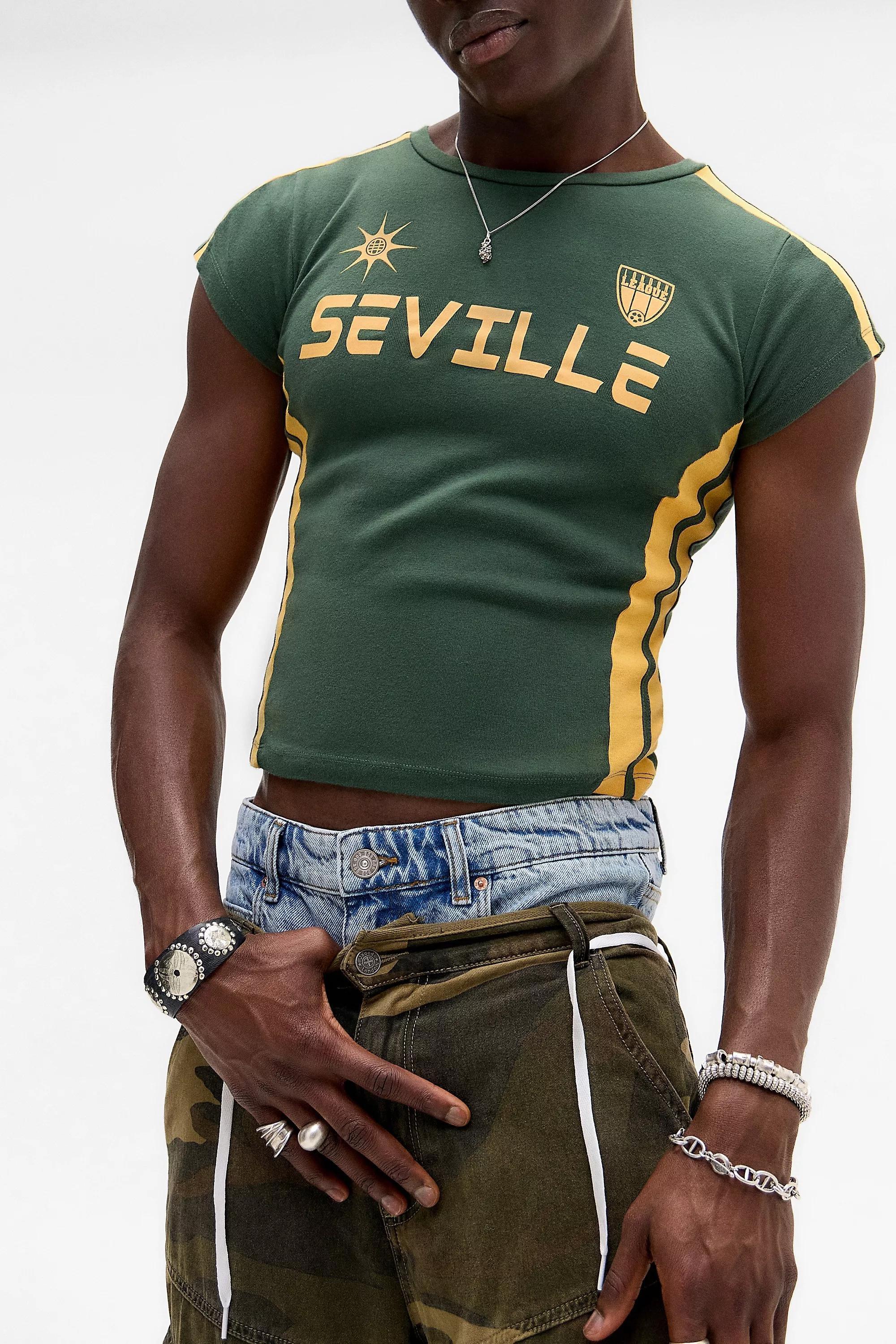 SEVILLE;SEVILLE FOOTBALL TEE, GRN, large image number 5