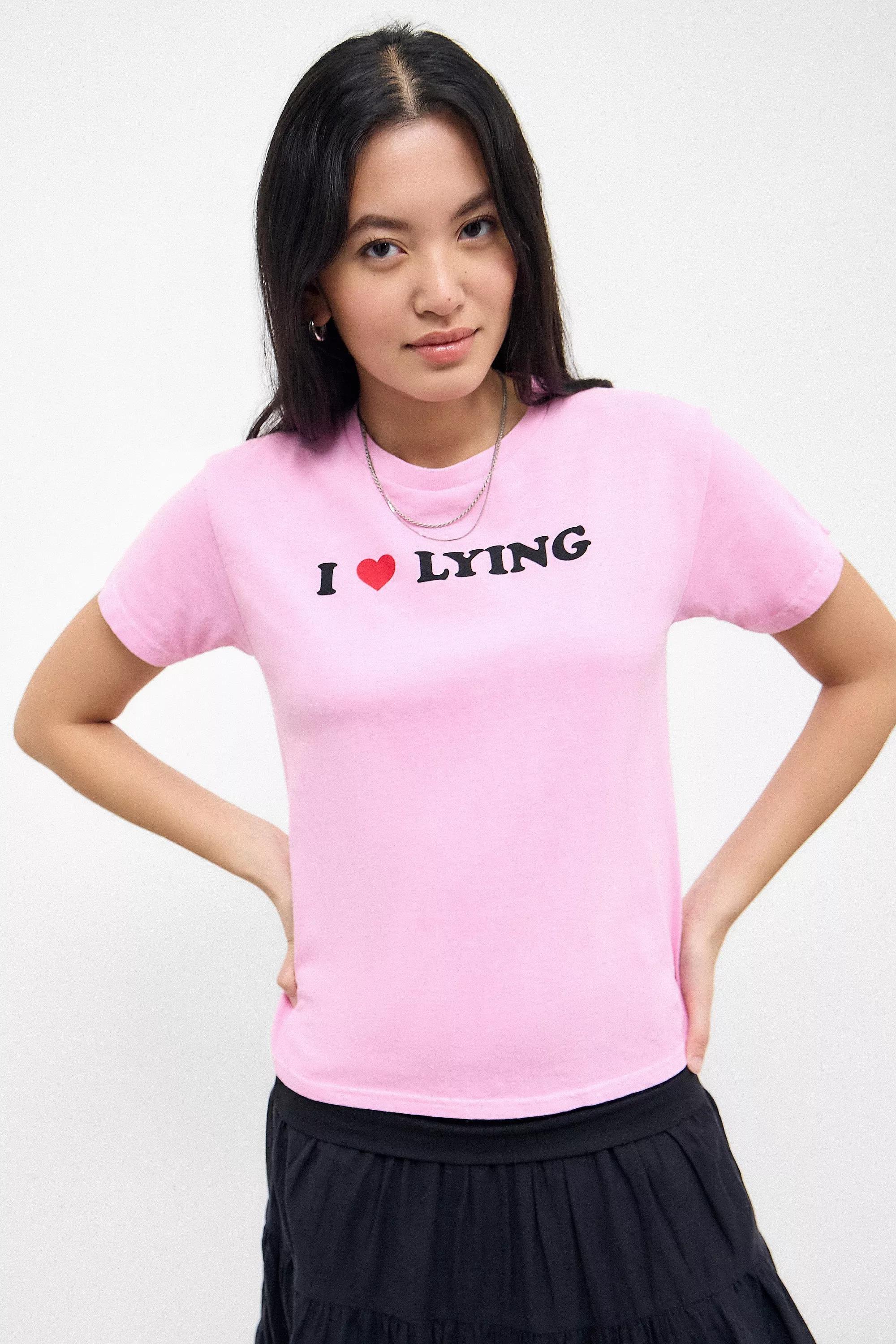 Pink UO T-Shirt Graphic Print, , medium