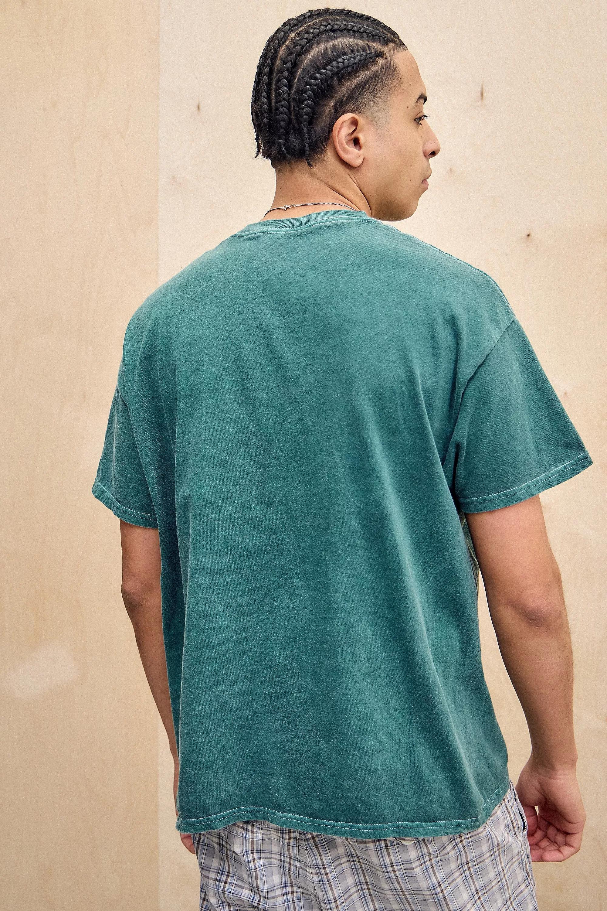 Green Uo Green Embroidered Fish T-Shirt, , large image number 3