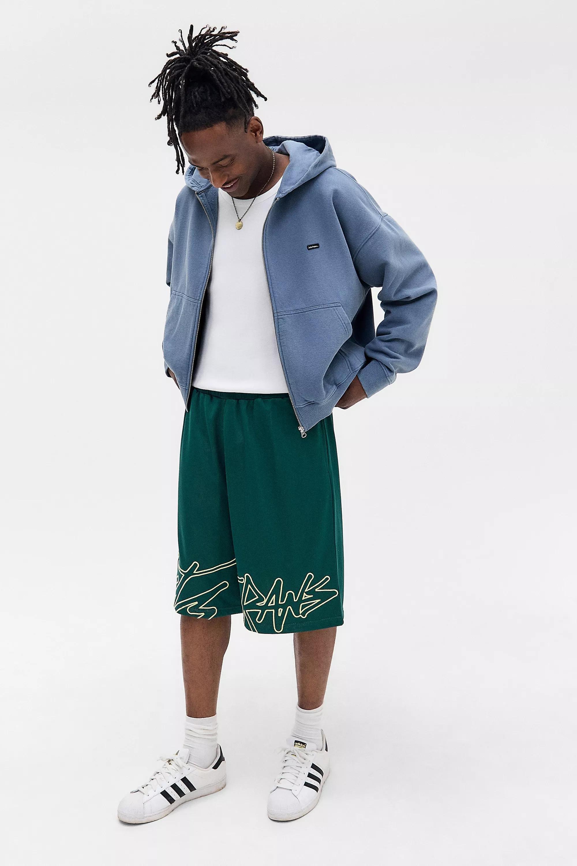 UO Crop Zip-Through Hoodie, , large image number 1