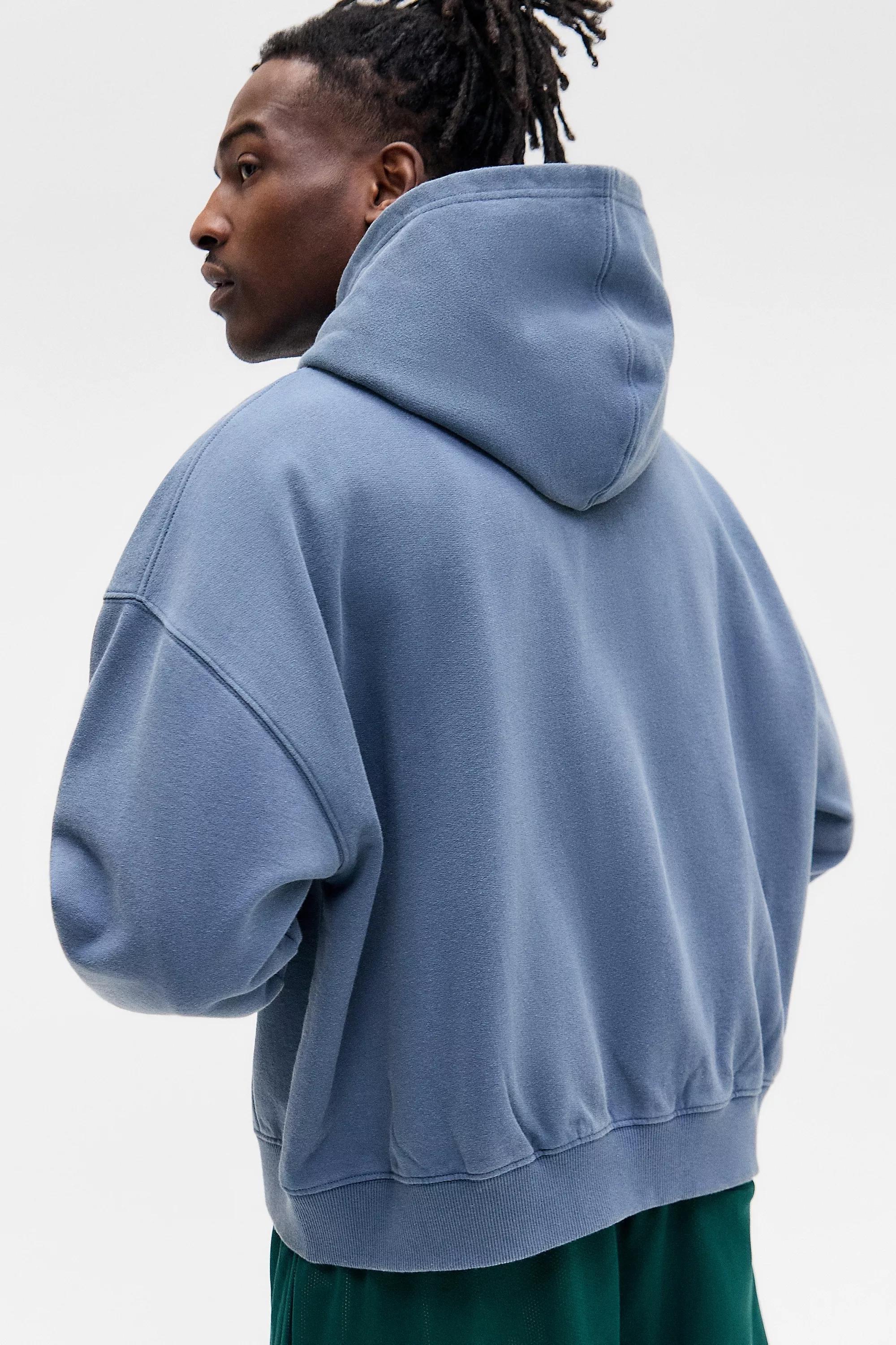 UO Crop Zip-Through Hoodie, , large image number 2