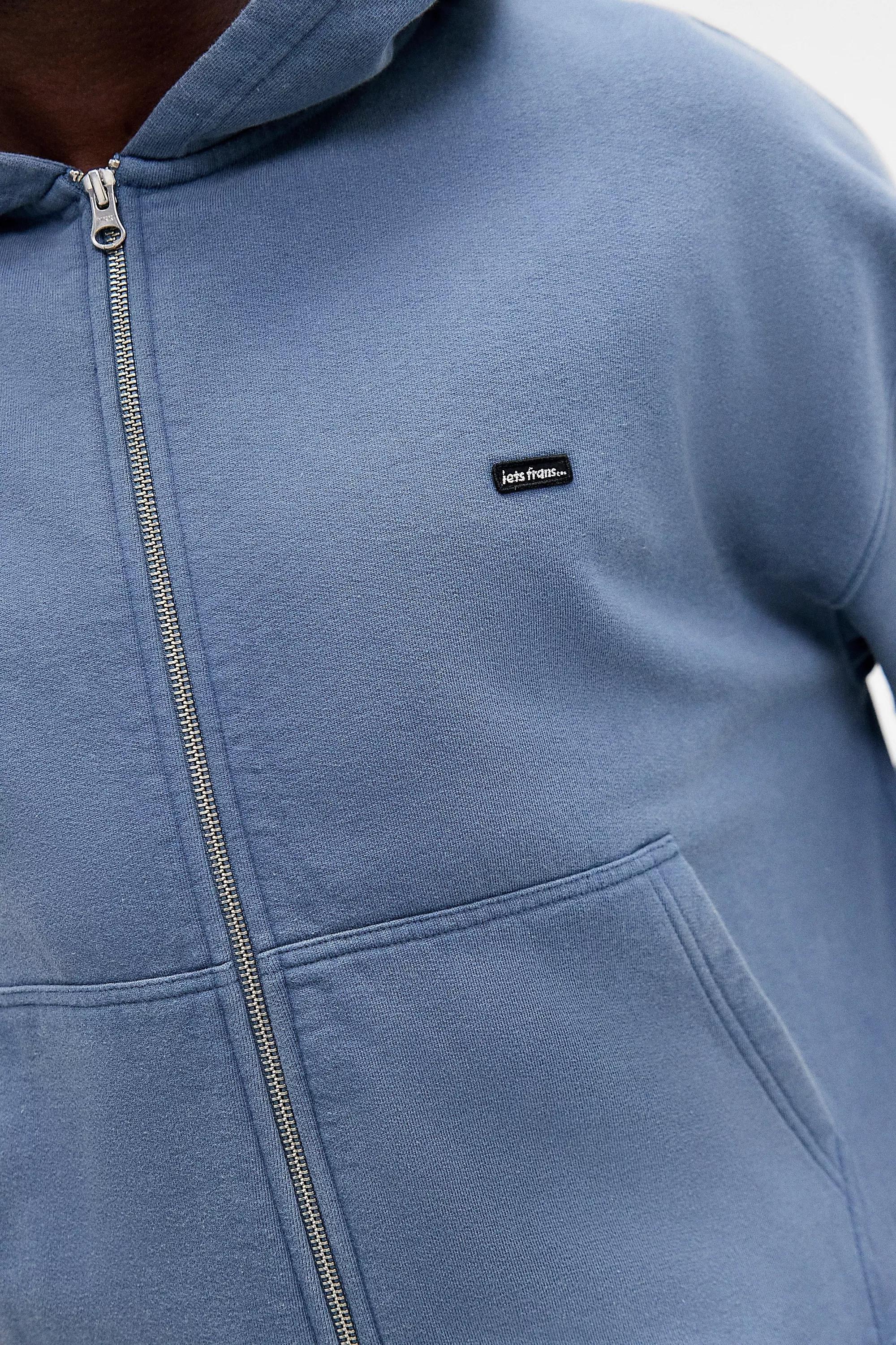 UO Crop Zip-Through Hoodie, , large image number 3