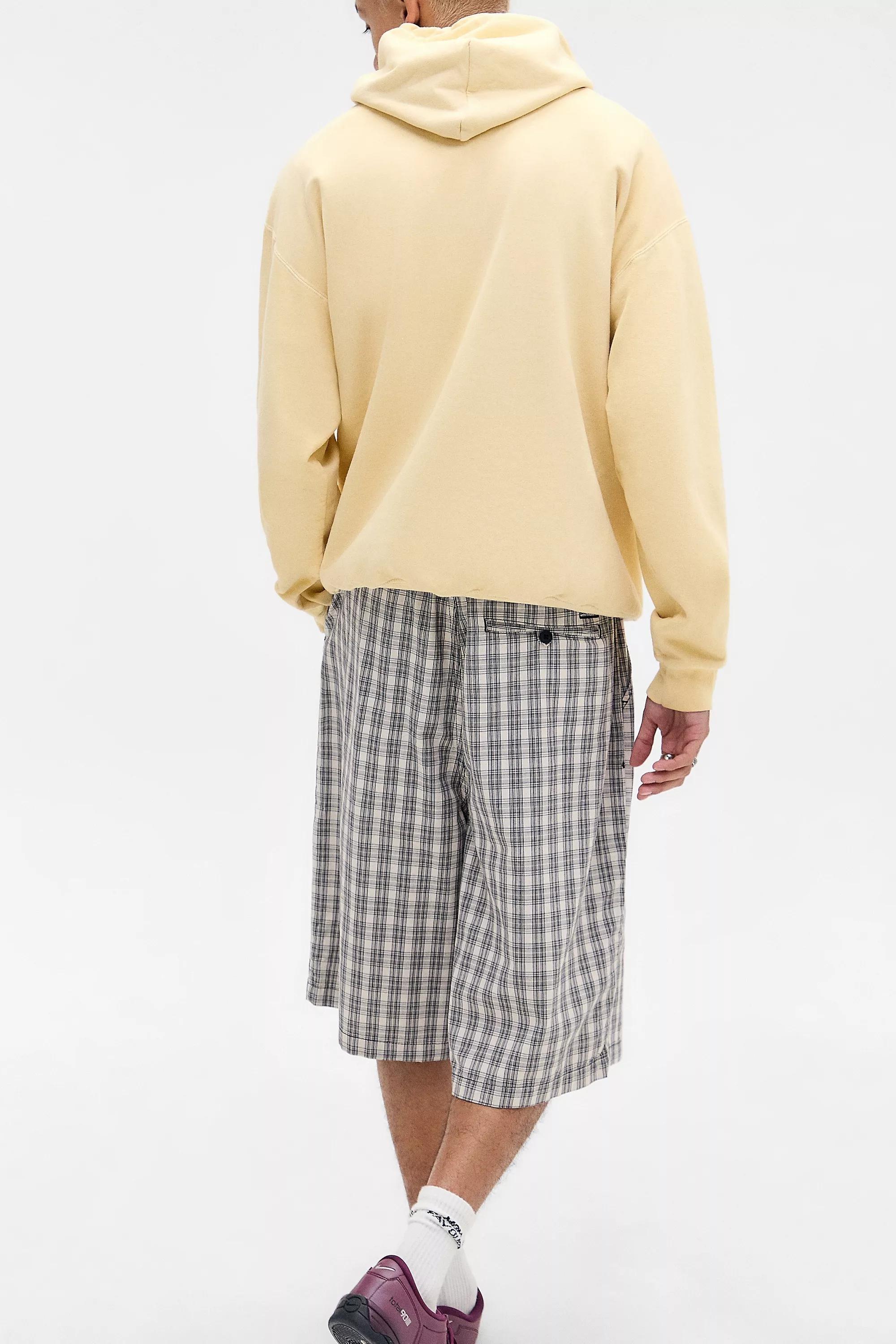 Grey Iets Frans... Check Poplin Chino Shorts, , large image number 2