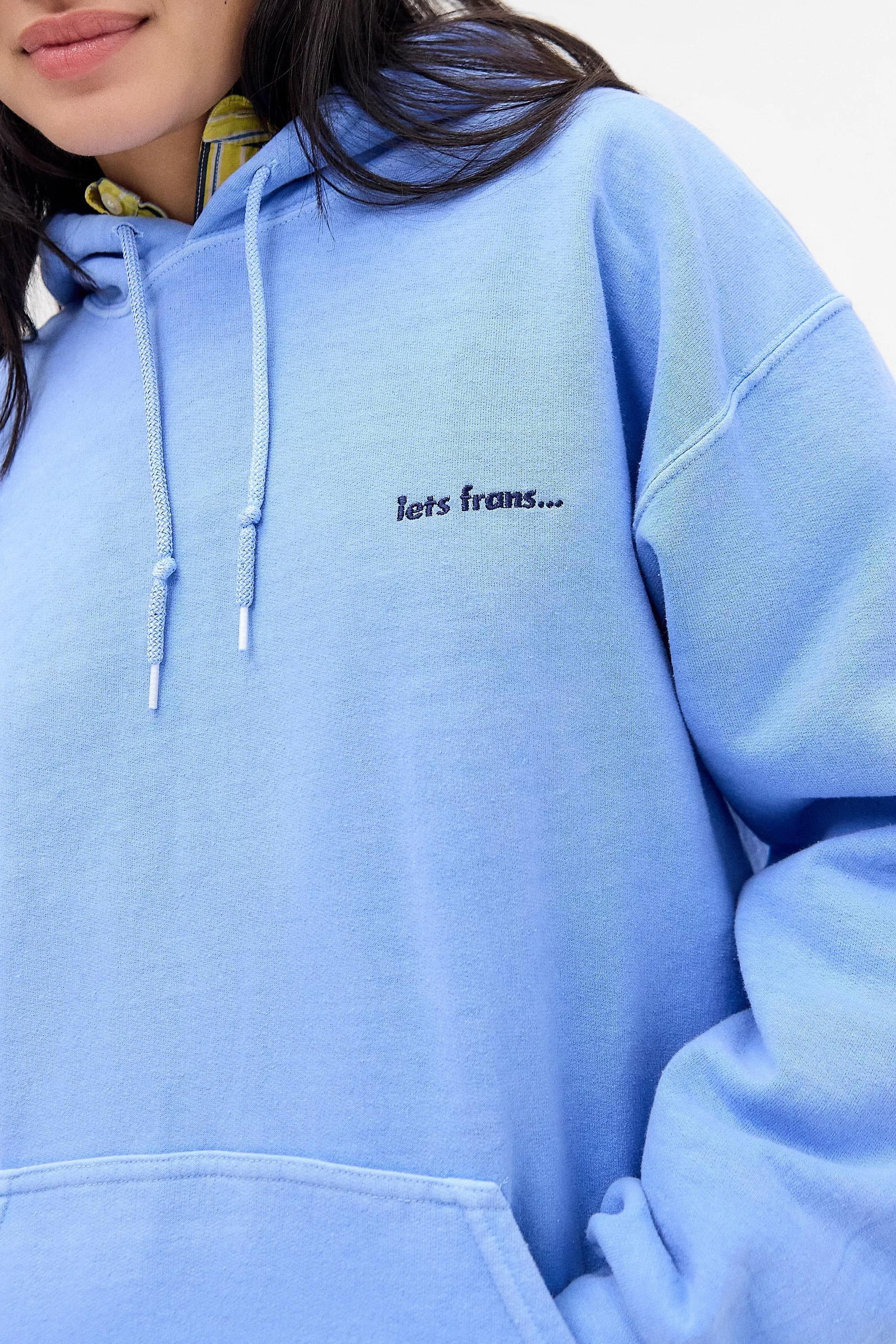 Blue Iets Frans... Cornflower Hoodie, , large image number 1