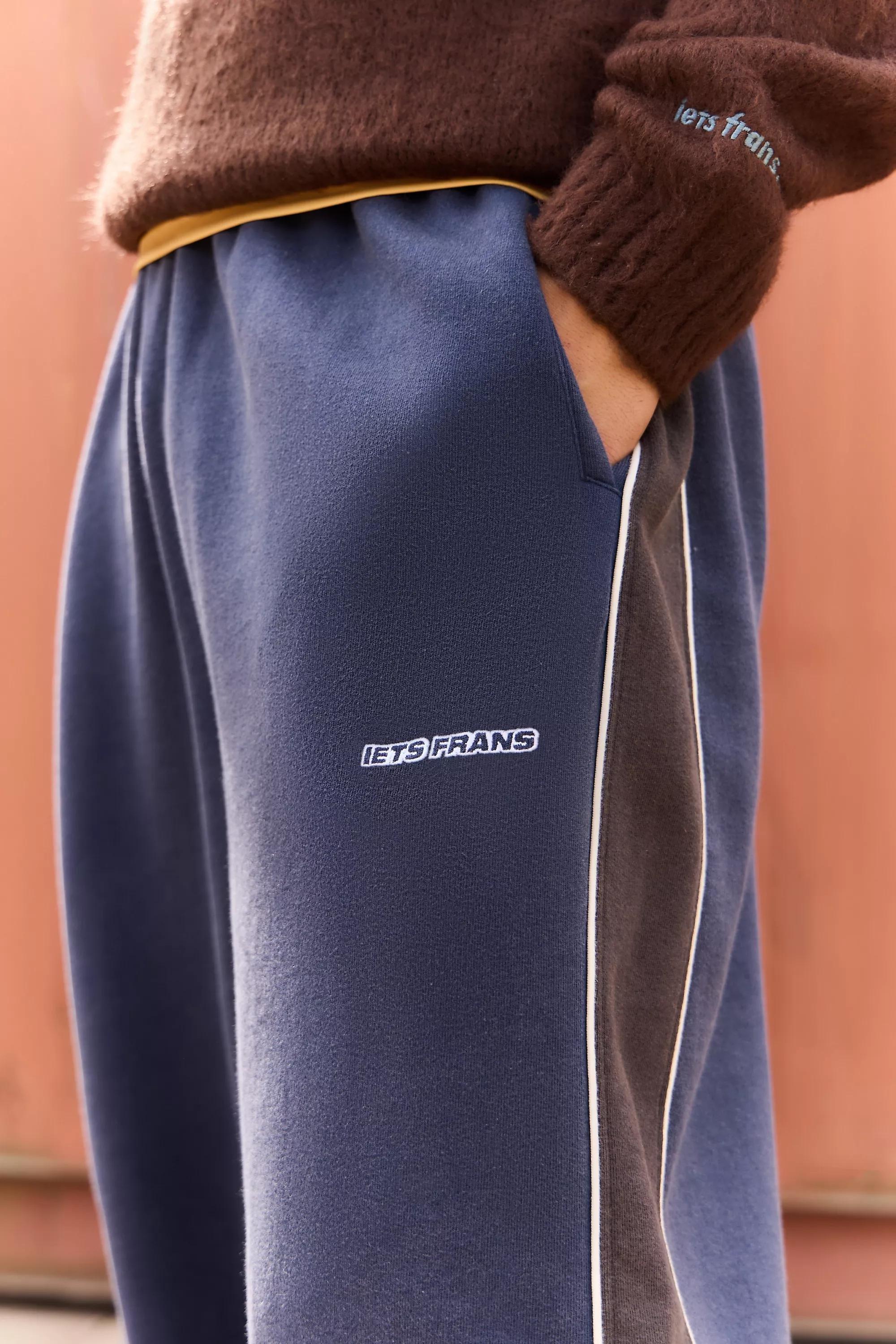 Navy Iets Frans... Harri Panelled Joggers, , large image number 2