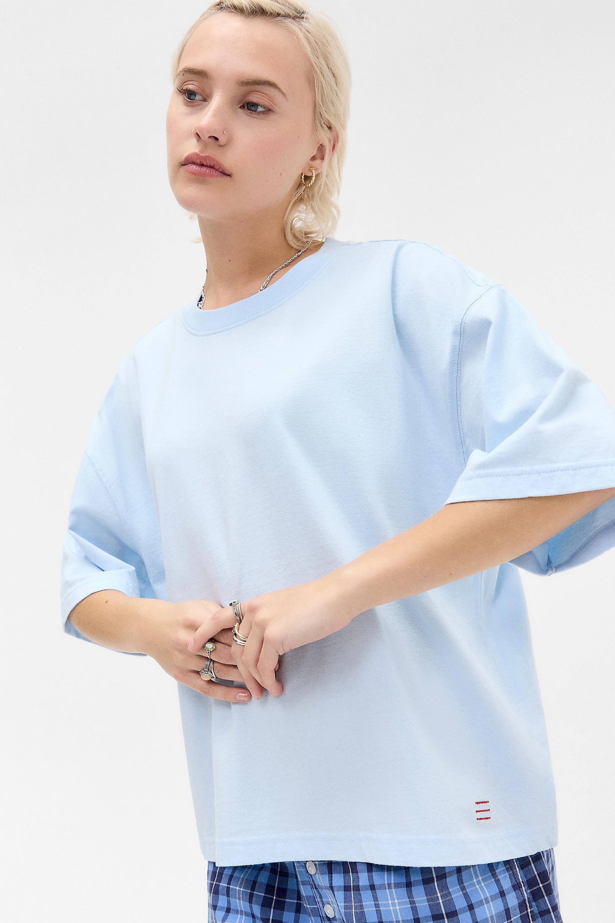 Blue Bdg Enzo Drop Shoulder T-Shirt, BLUE, large image number 0