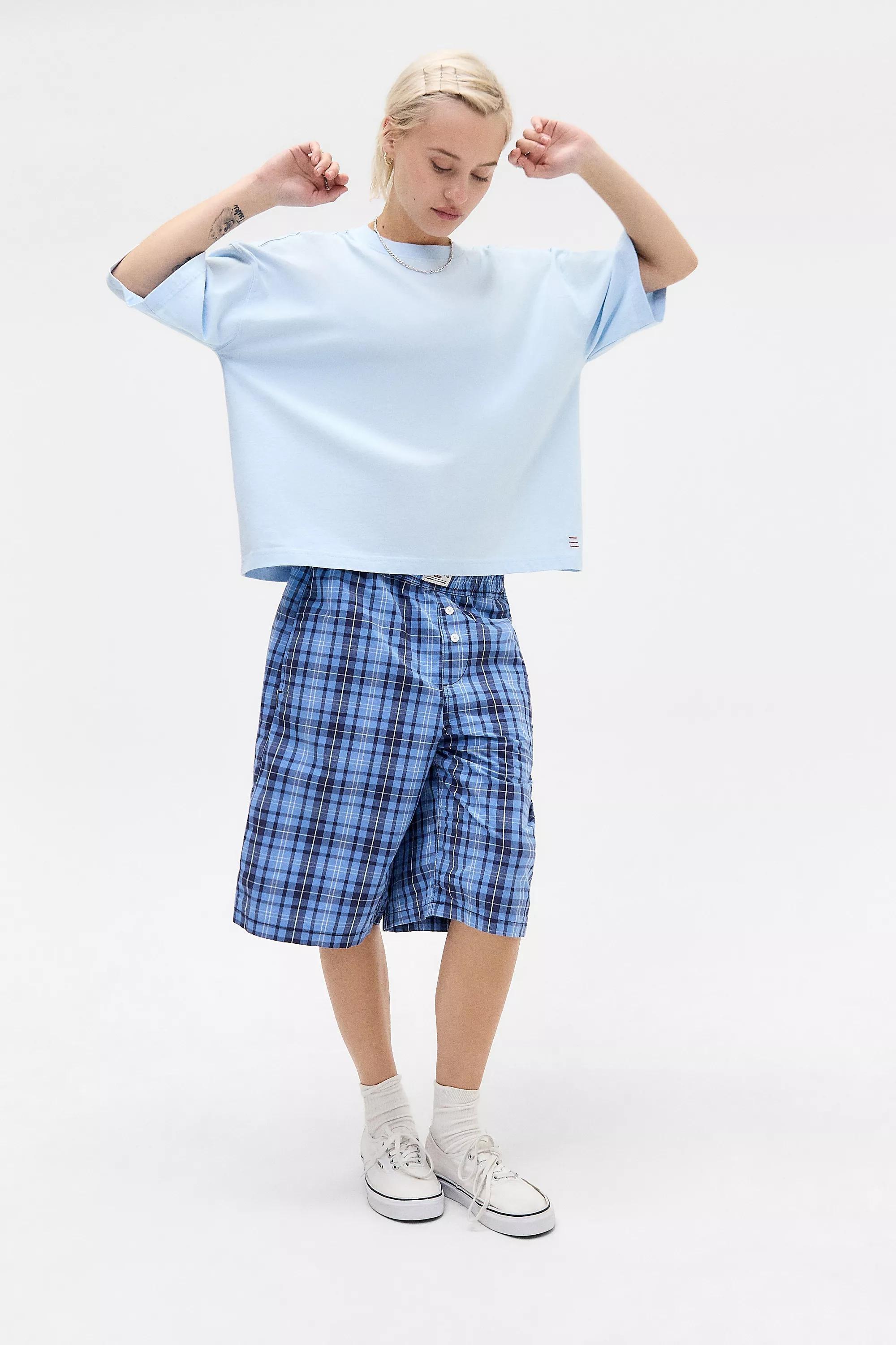 Blue Bdg Enzo Drop Shoulder T-Shirt, BLUE, large image number 1