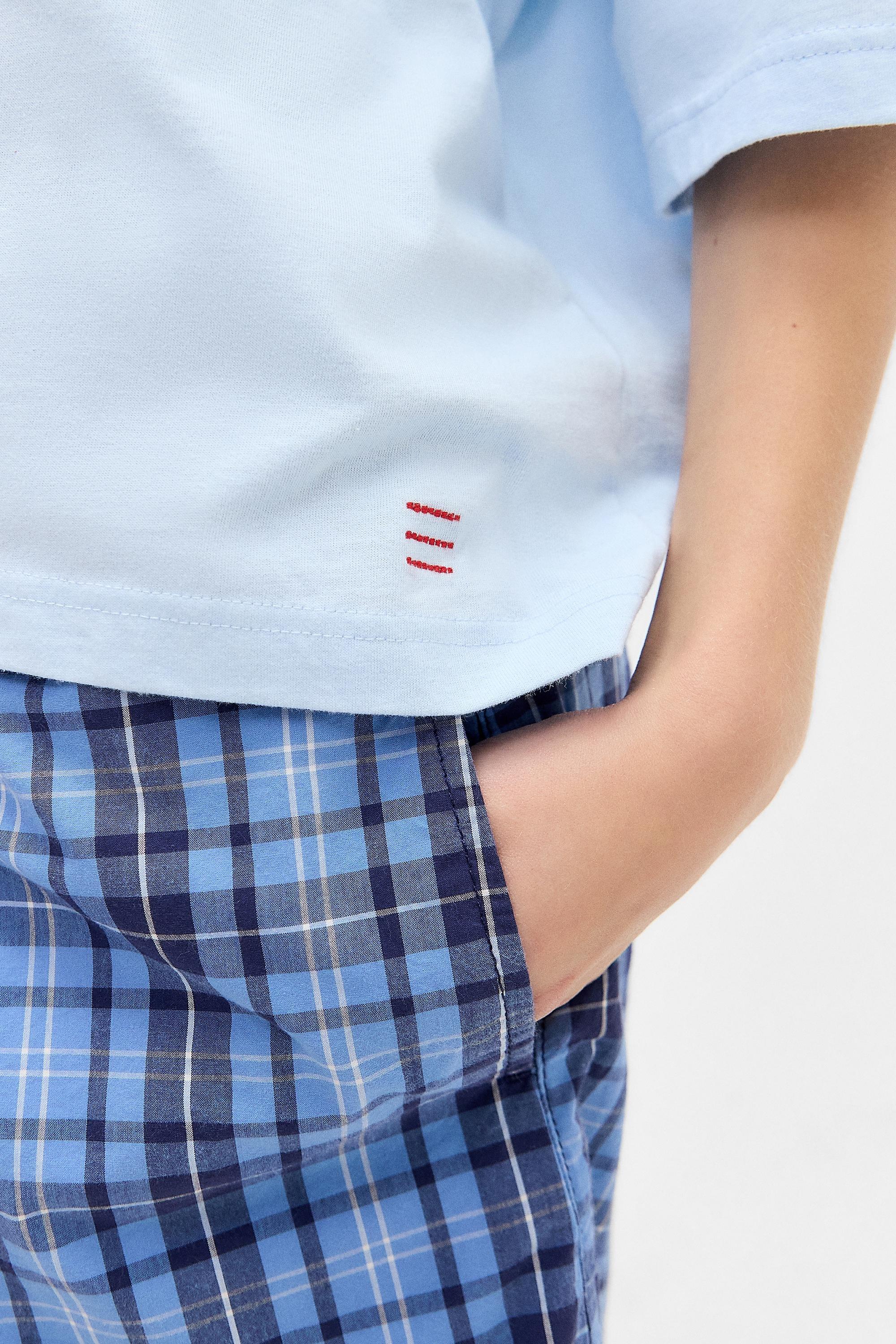 Blue Bdg Enzo Drop Shoulder T-Shirt, BLUE, large image number 2