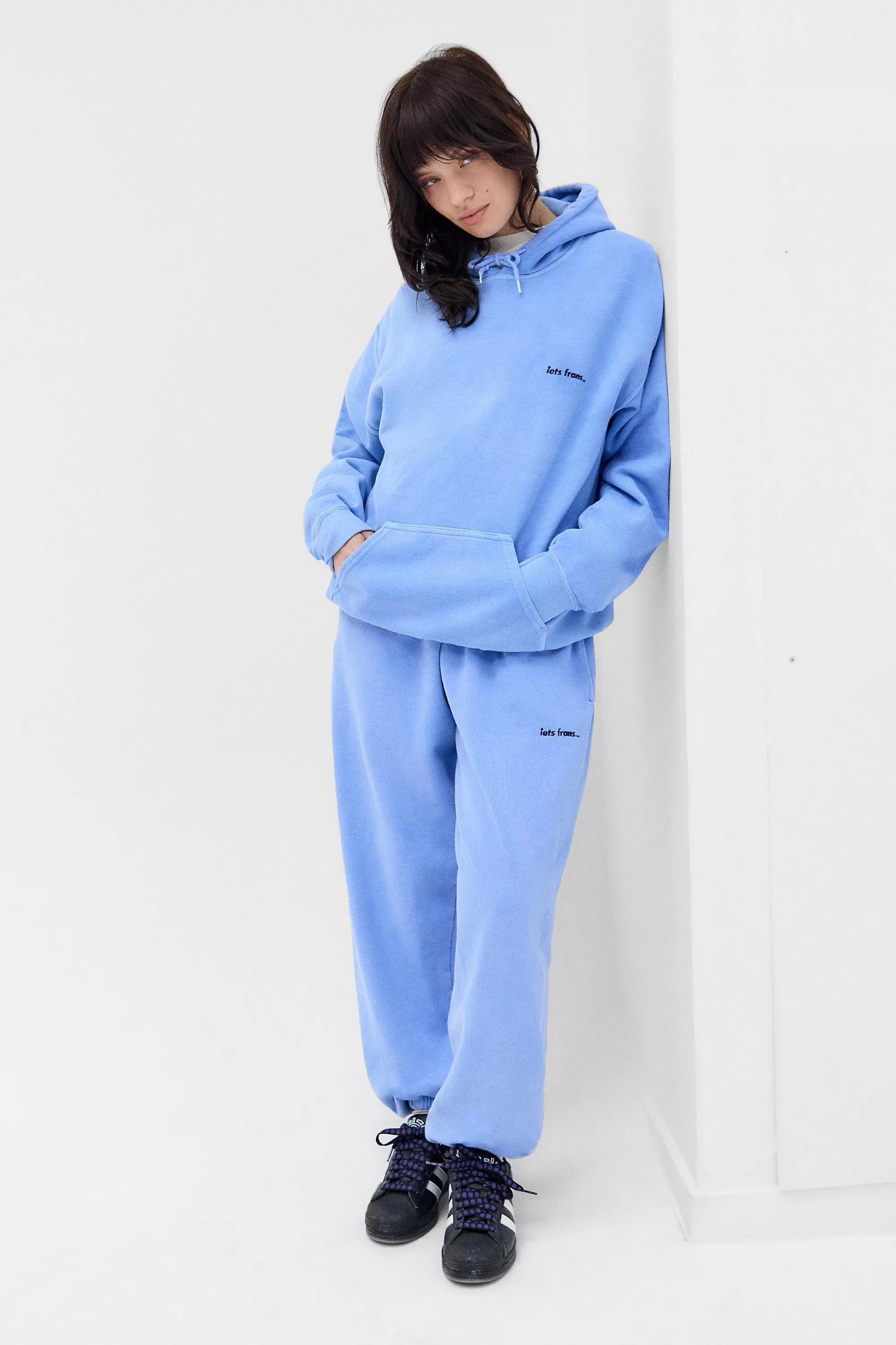Blue Iets Frans... Cornflower Cuffed Joggers, , large image number 0