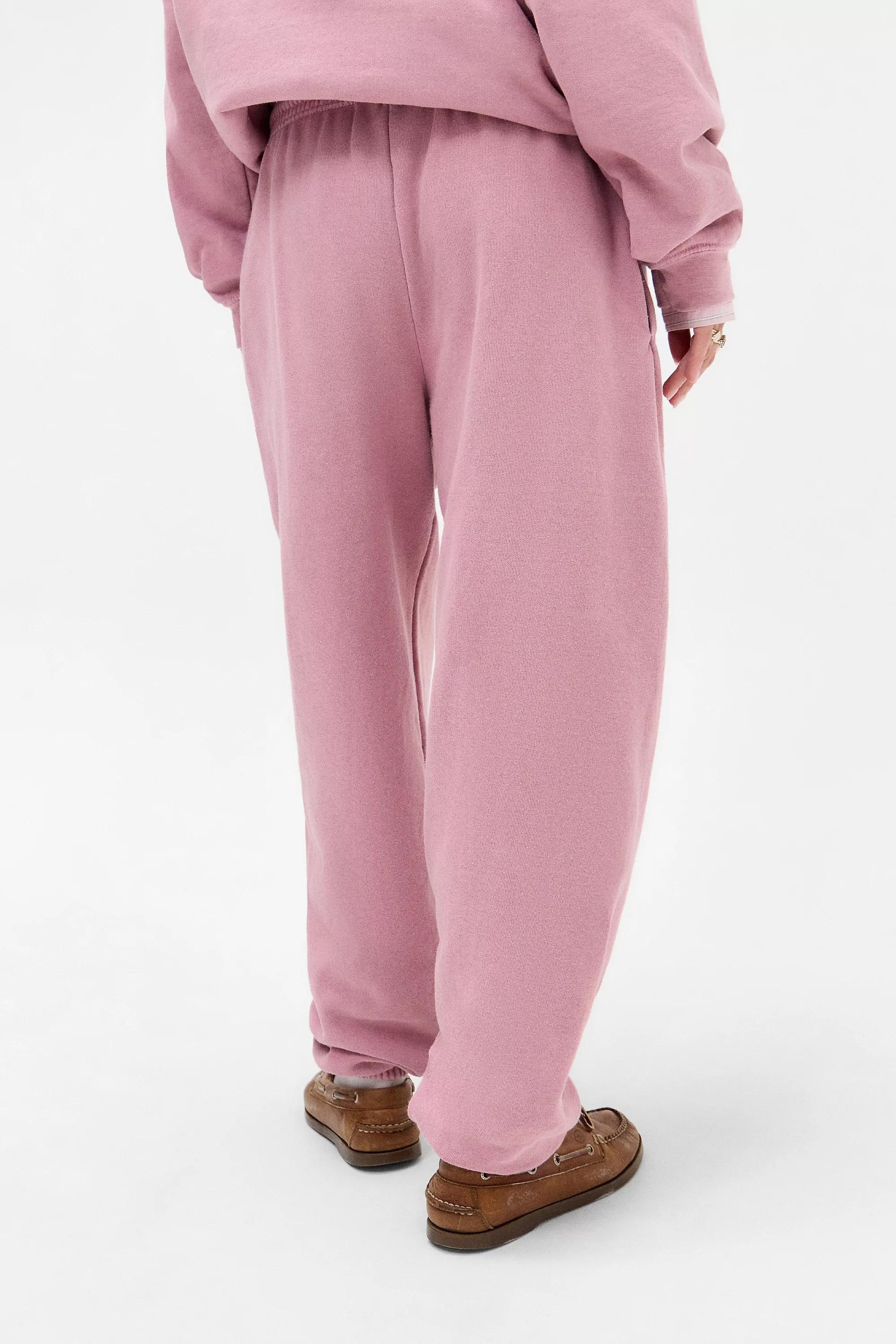 Piggy Pink UO Cuffed Joggers, , large image number 3