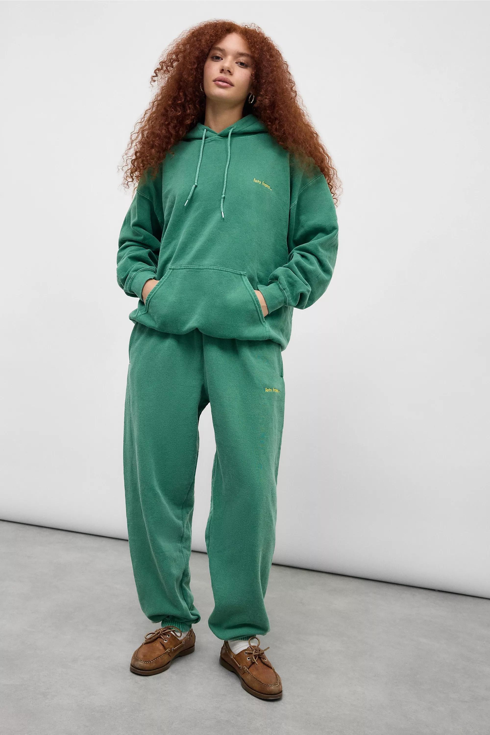 Green Iets Frans... Racing Cuffed Joggers, , large image number 1