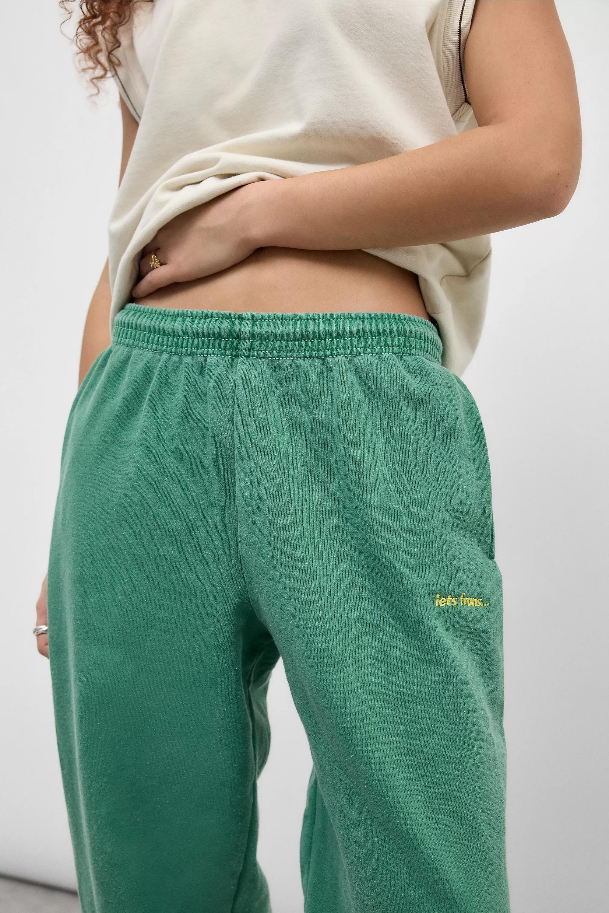 Green Iets Frans... Racing Cuffed Joggers, , large image number 2