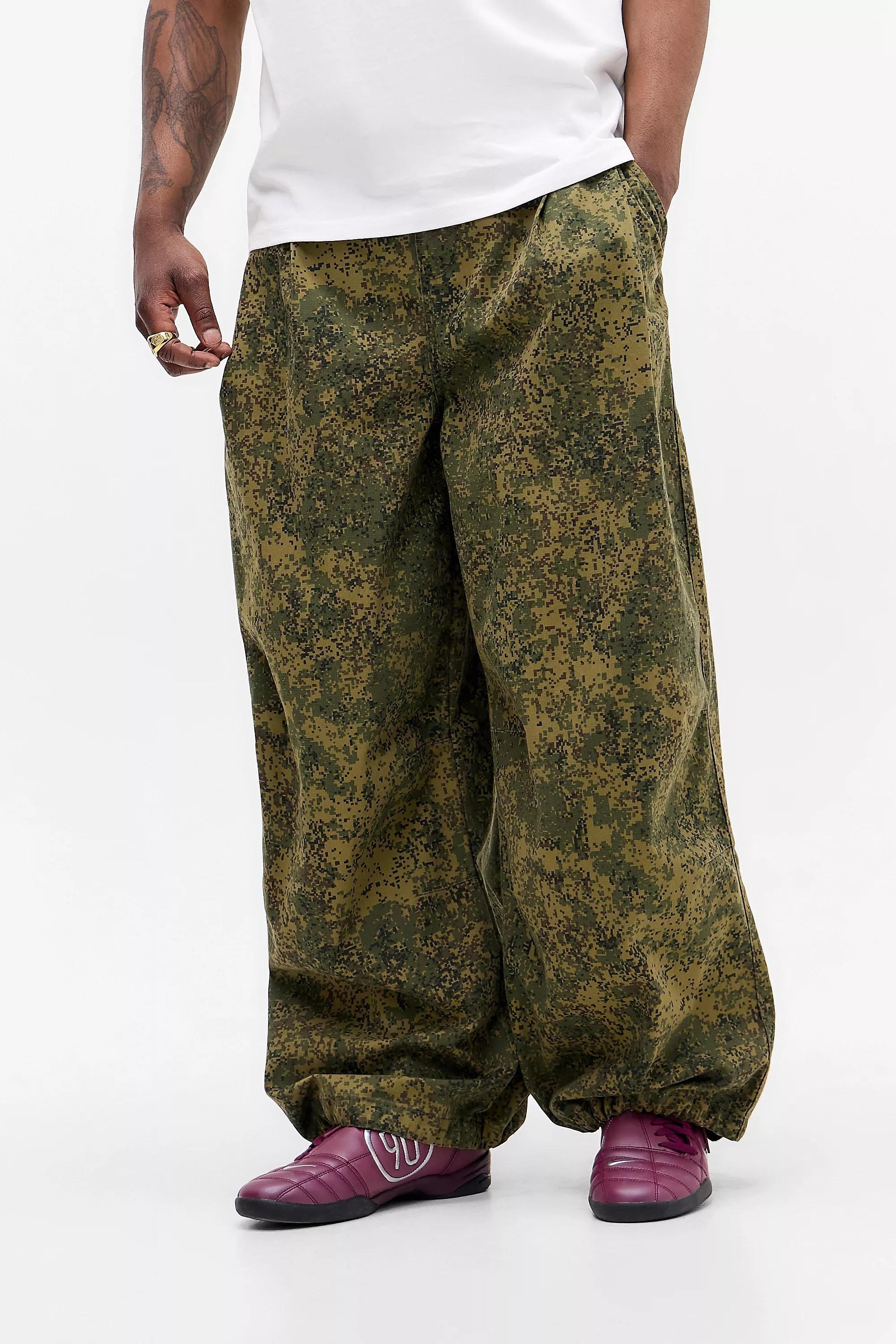Ayker Camo Baggy Trousers, , large image number 0