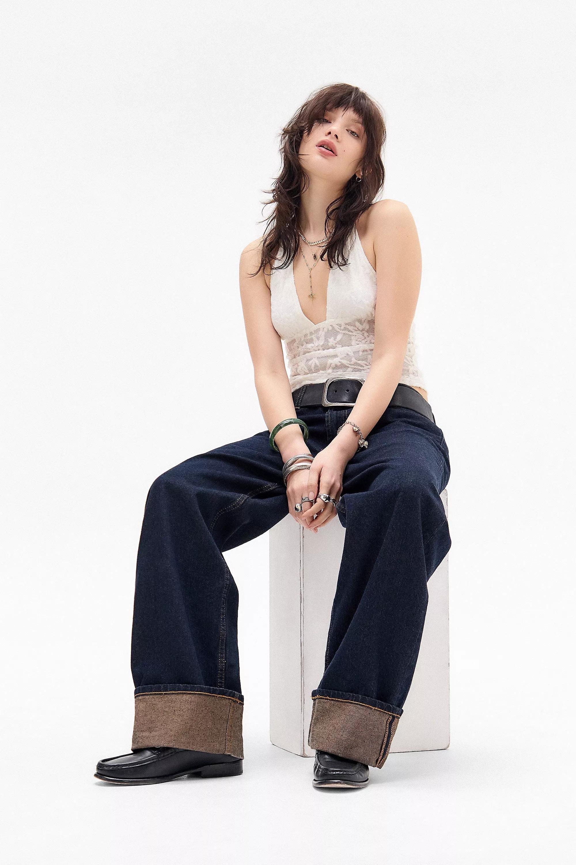 Z029550;MOTEL TURNUP JEAN, INDIGO, large image number 1