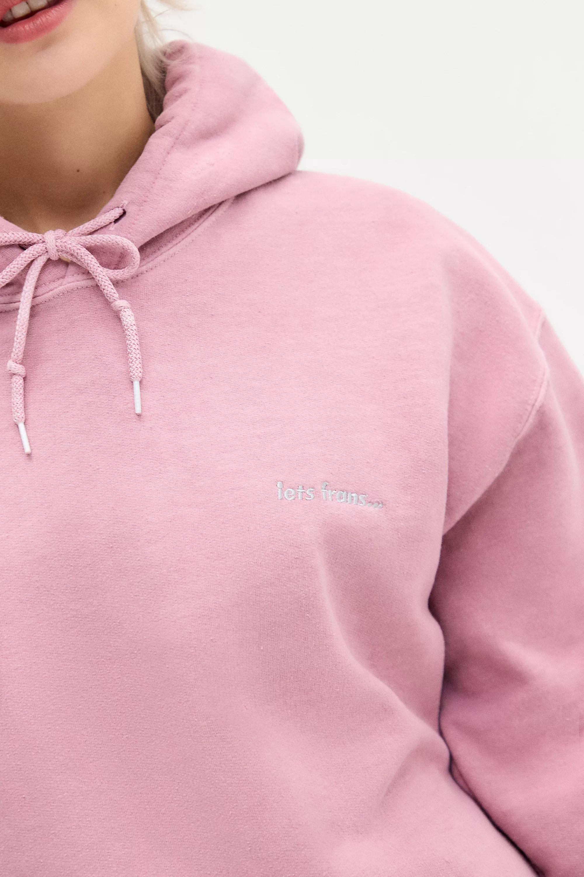 Pink Iets Frans... Relaxed Hoodie, , large image number 3
