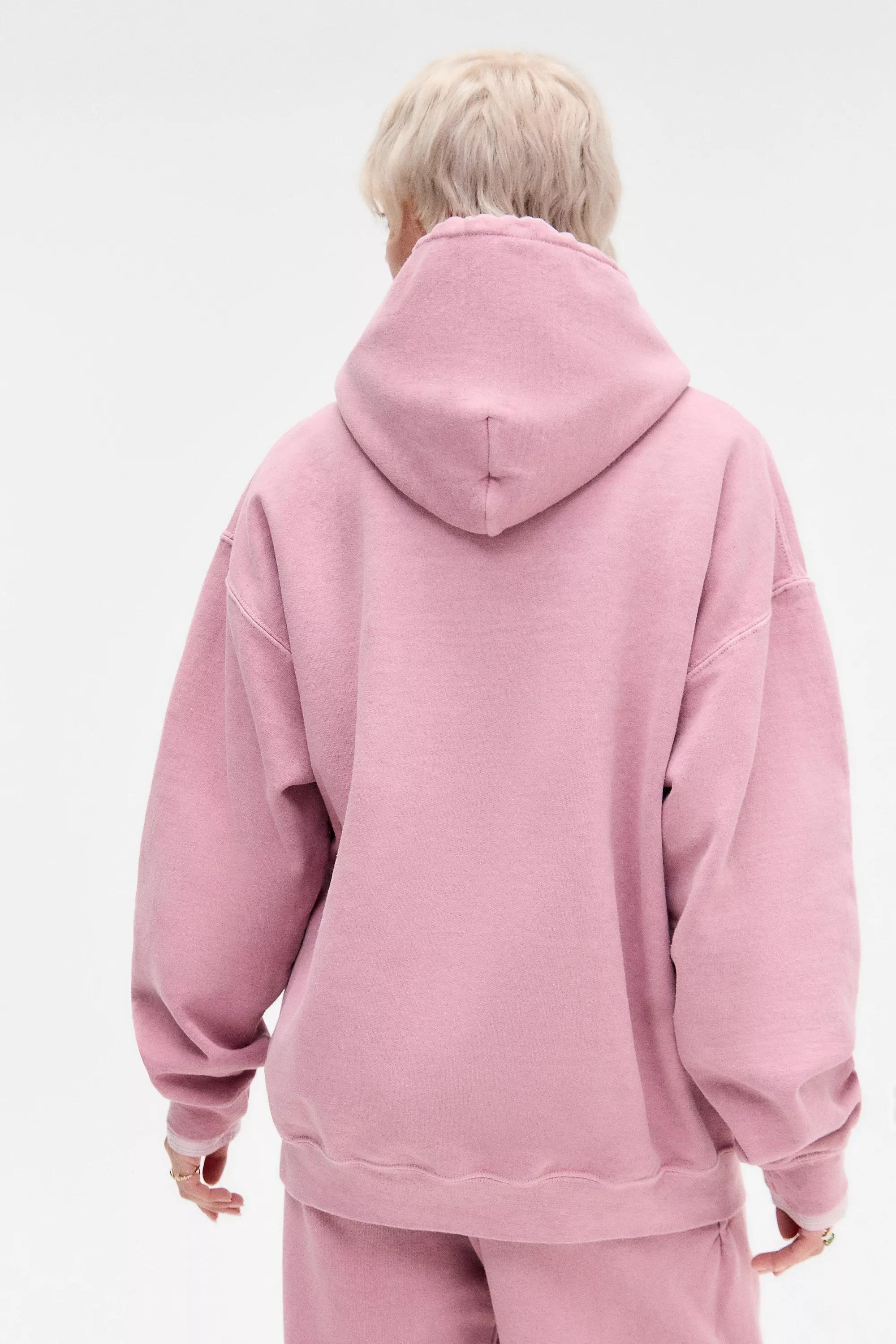 Pink Iets Frans... Relaxed Hoodie, , large image number 4