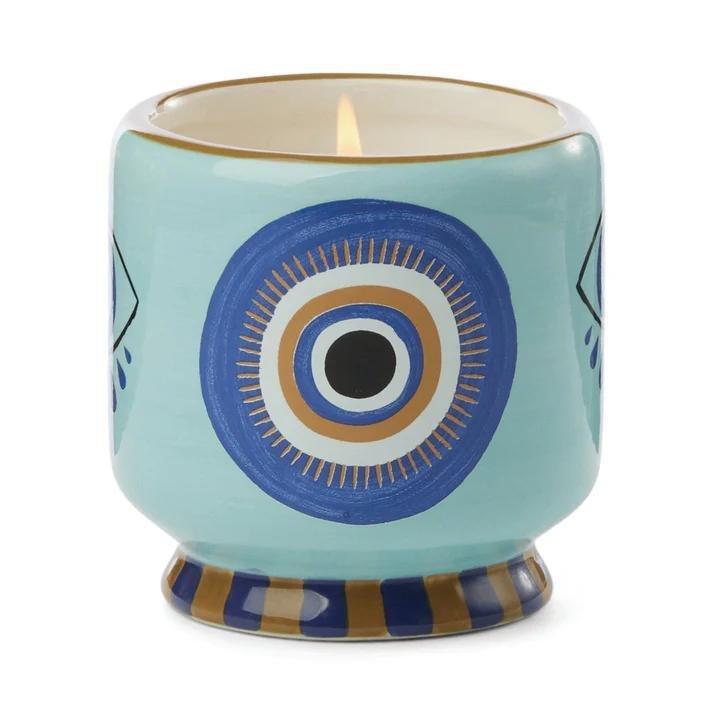 Blue Incense & Smoke Adopo 8 Oz./226G Ceramic Candle, Urban Outfitters X Little Birdy, A322_126, medium