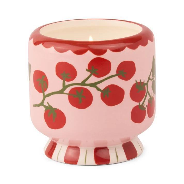 Pink Heirloom Tomato A Dopo 8Oz/226G Ceramic Candle , Urban Outfitters X Little Birdy, A322_104, large image number 0
