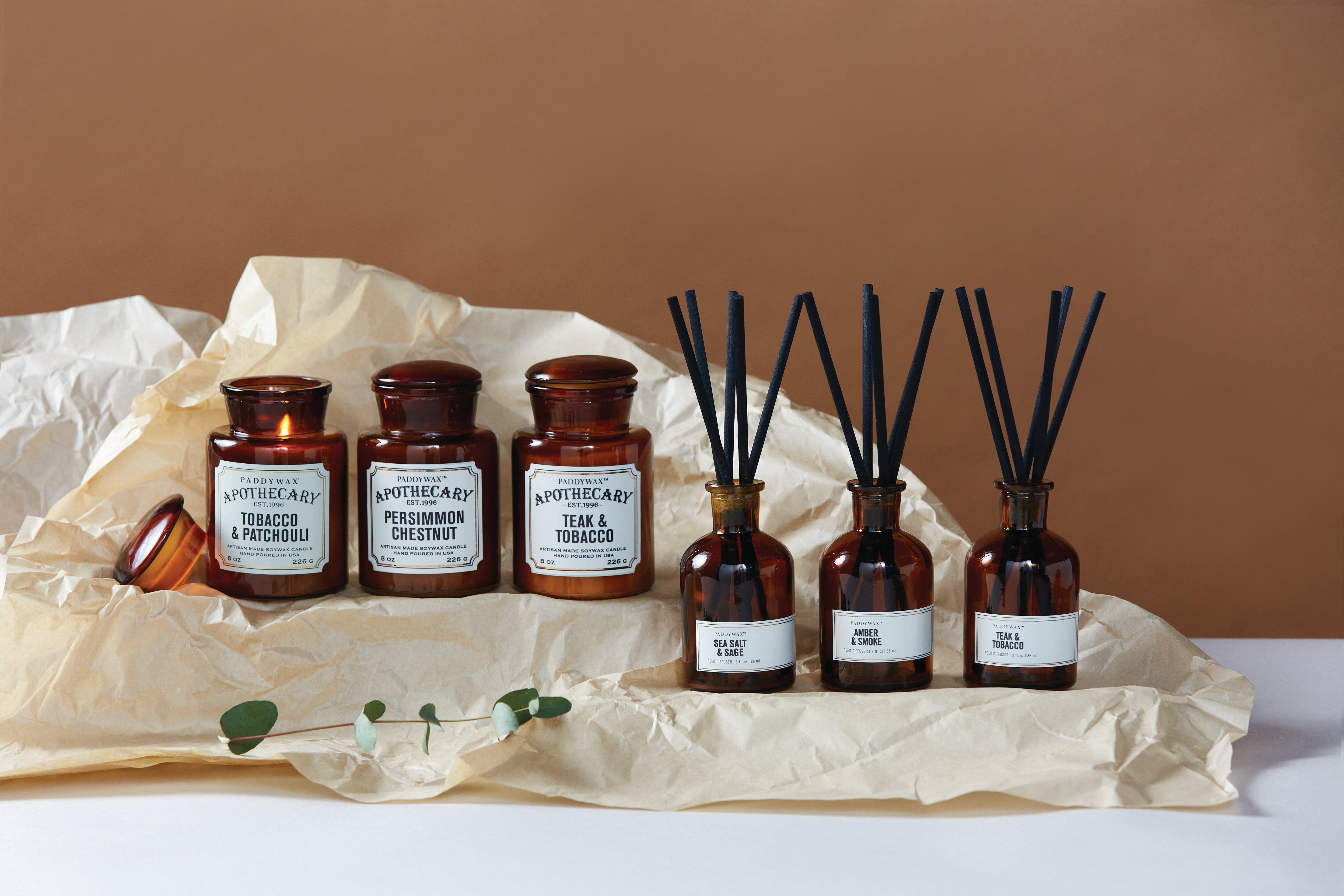 Multicolor Apothecary Amber Glass Diffuser 3Fl Oz./88Ml - Sea Salt & Sage, A322_115, large image number 1