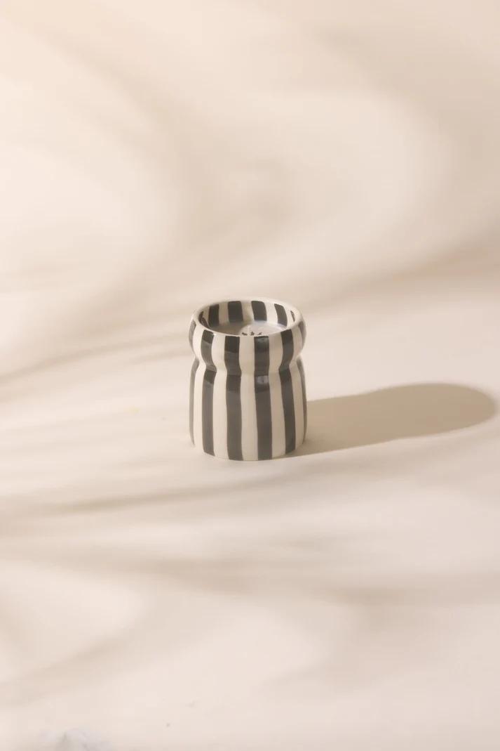 Multicolour Lava Stone Cabana 6.5Oz/184G Ceramic Candle, Urban Outfitters X Little Birdy, A322_133, large image number 1