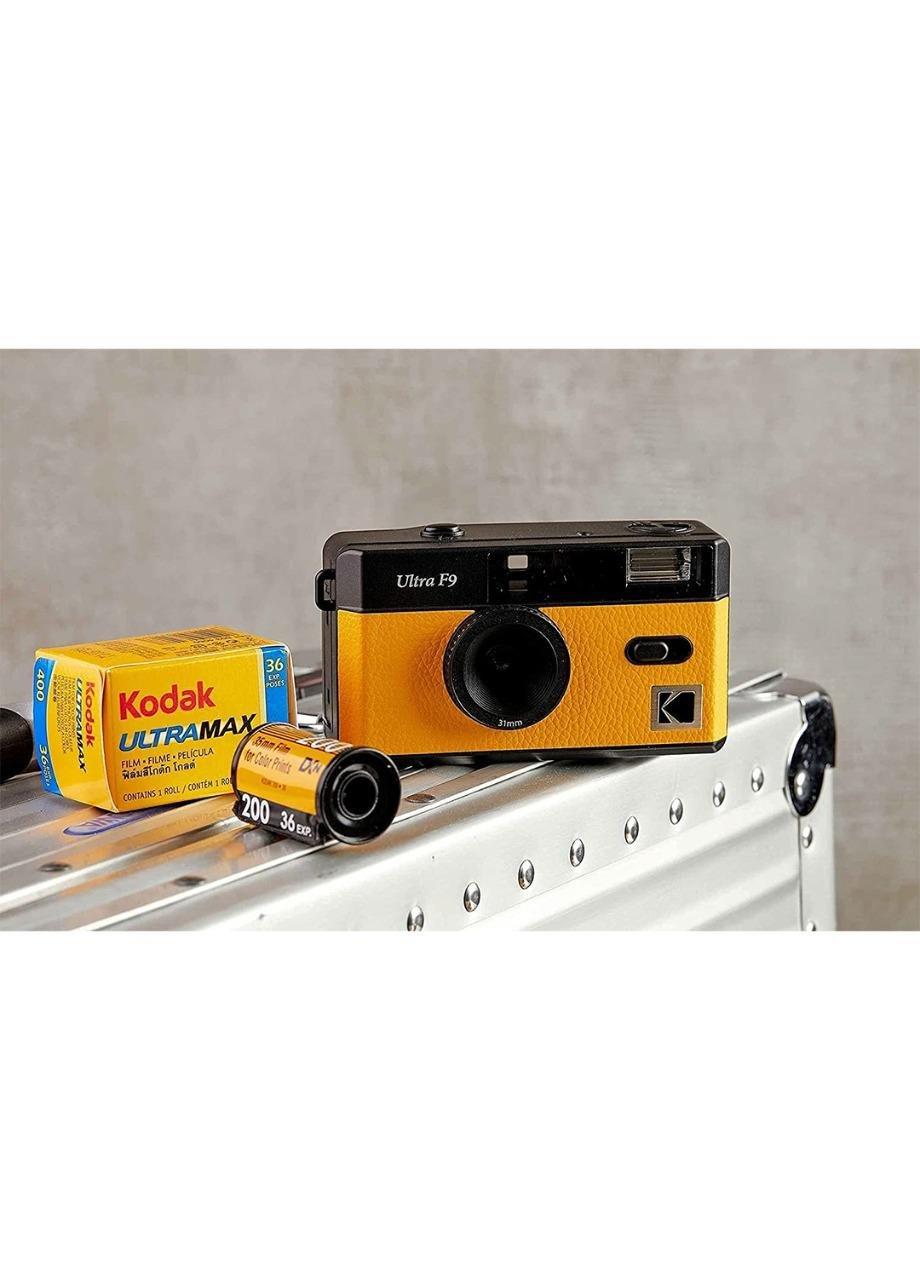 Kodak Ultra F9 Film Camera, Yellow Black, A309_000, large image number 6