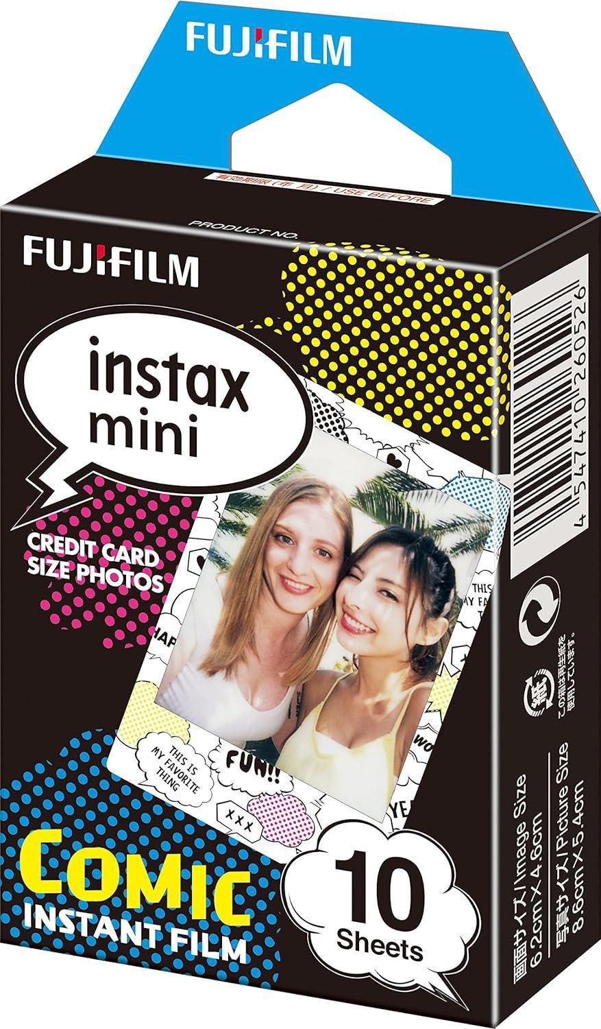Fujifilm Instax Mini Film - Comic, No Colour, large image number 0