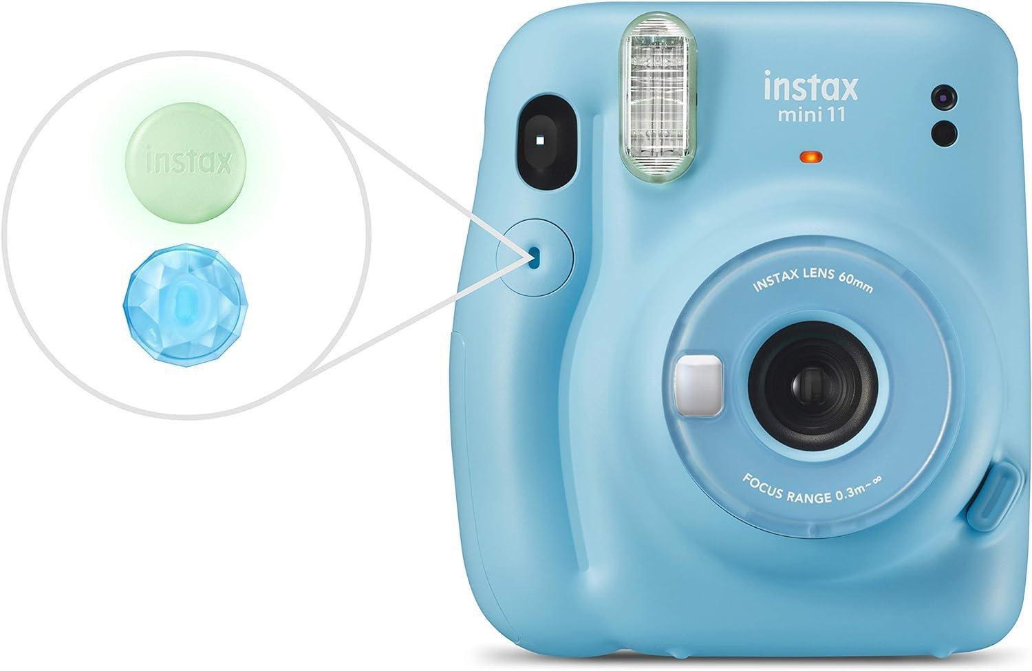 Blue Fujifilm Instax Mini 11 Instant Camera, , large image number 2