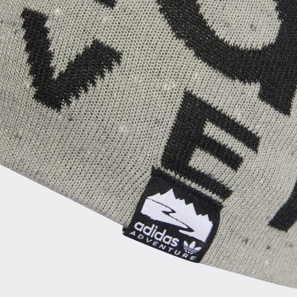 Grey Adidas Adventure Beanie, , large image number 1