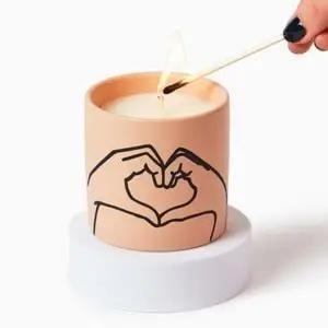 Multicolour Tobacco & Vanilla Love Ya Candle, Urban Outfitters X Little Birdy, A322_124, large image number 2