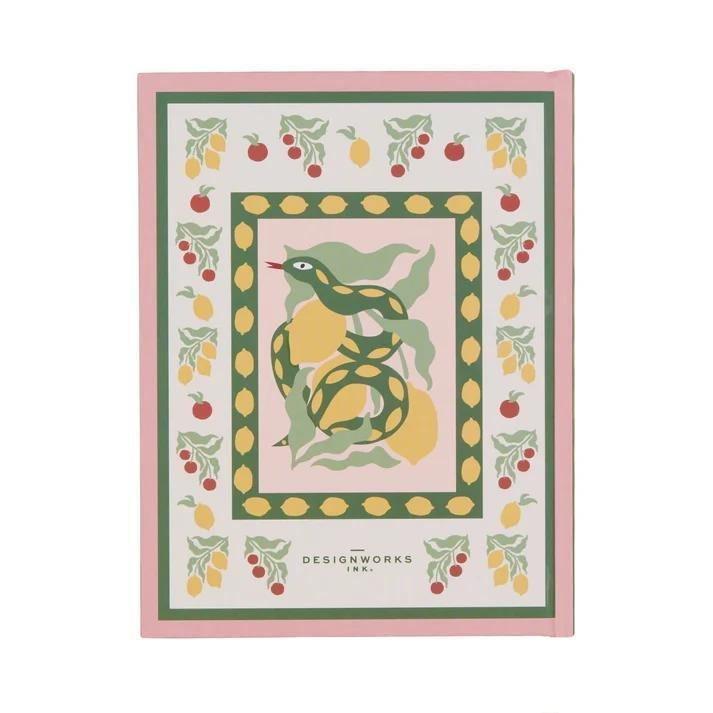 Multicolour Snake Adopo Small Journal, Urban Outfitters X Little Birdy, A322_105, large image number 1