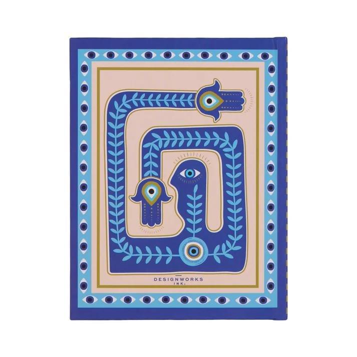 Blue Eye Adopo Small Journal, Urban Outfitters X Little Birdy, A322_106, large image number 1