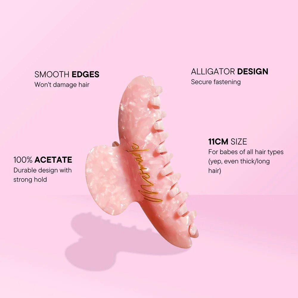 Claw Clip (Pink), A318_PINK, large image number 3