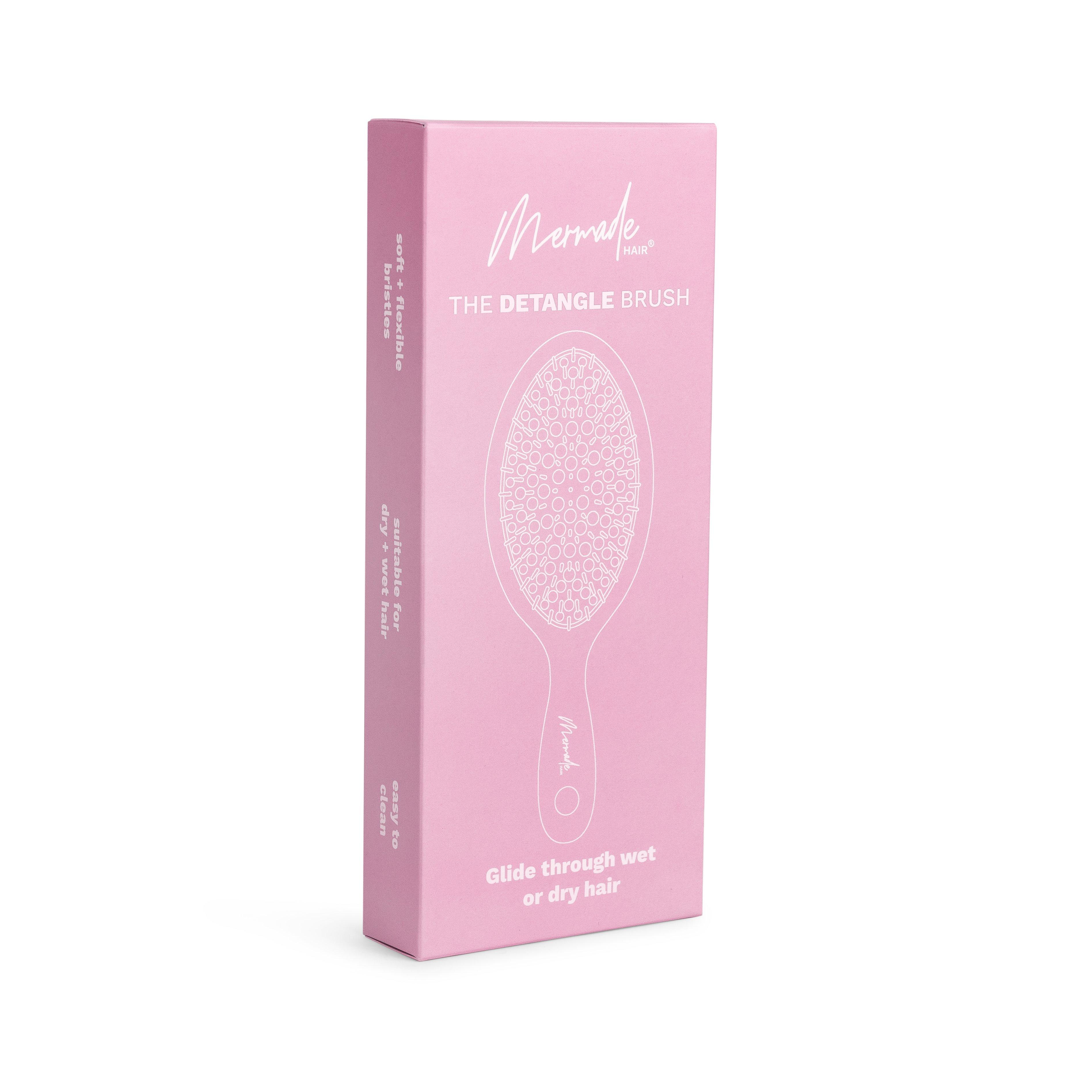 Mermade Detangle Brush, A318_PINK, medium