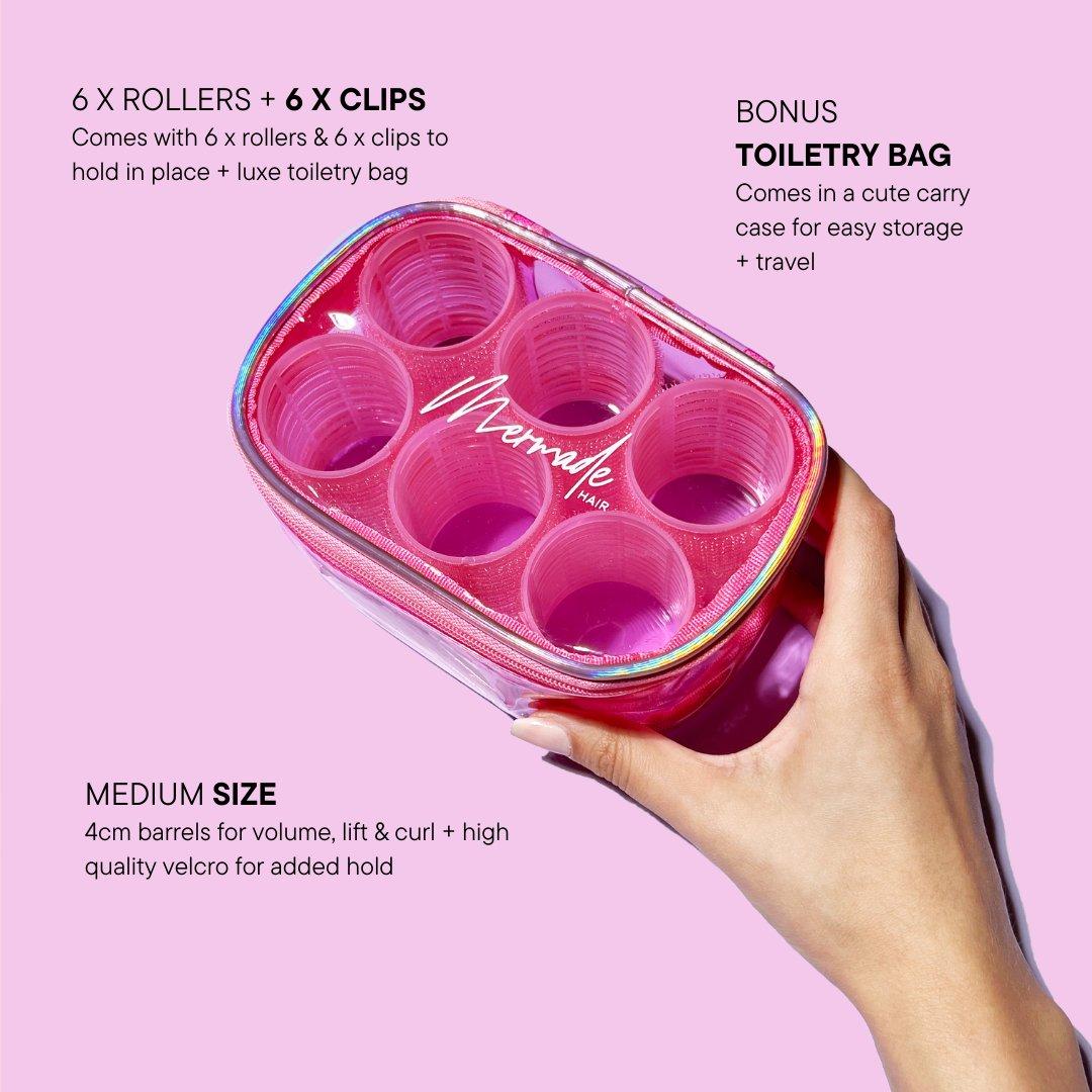 Velcro Roller Kit - Incudes Clips, A318_PINK, large image number 3