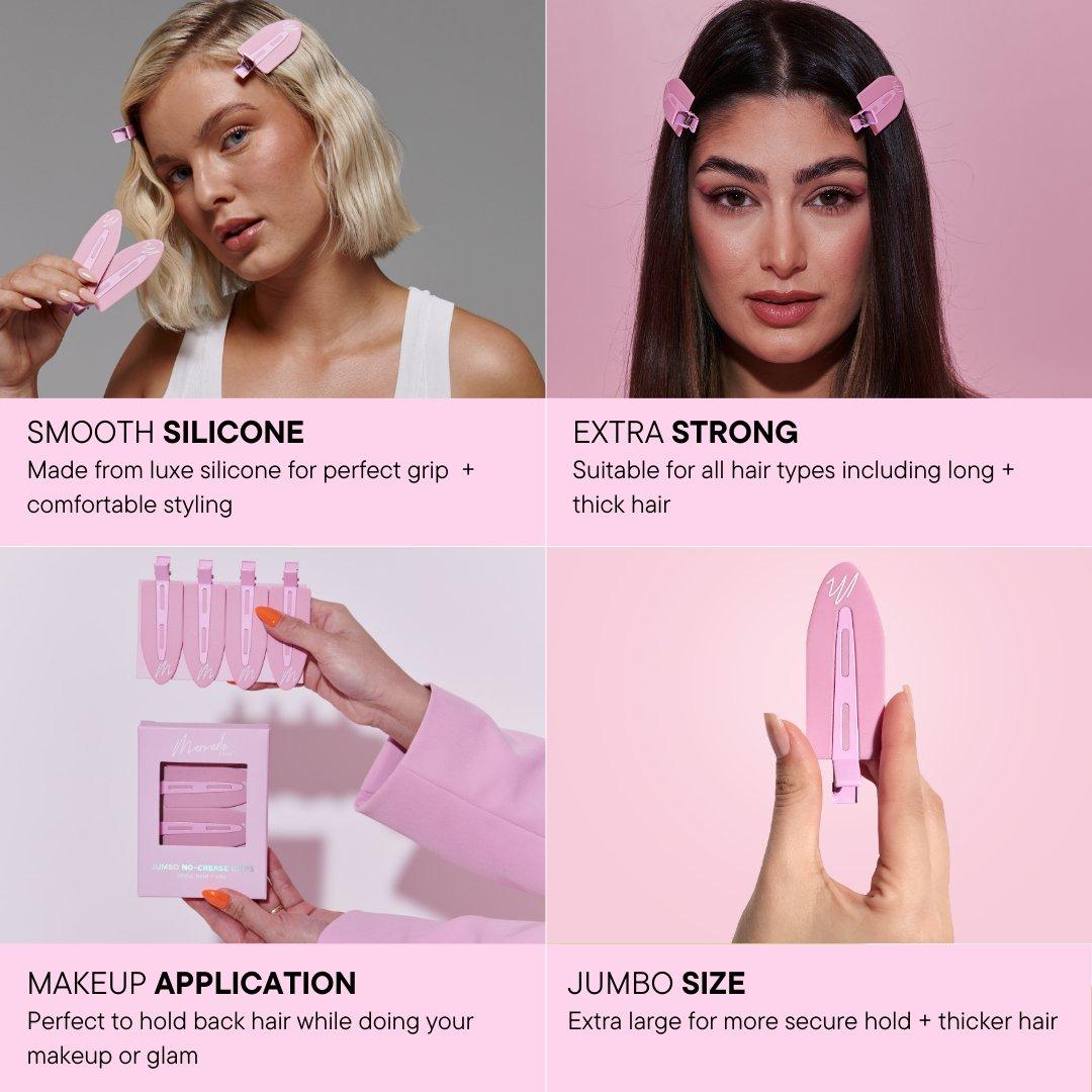 Jumbo No-Crease Clips, A318_PINK, large image number 4