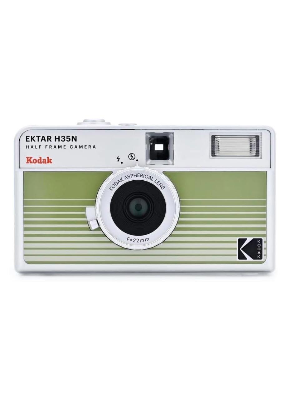 Kodak Ektar H35N Half Frame Film Camera, Green, A309_000, medium