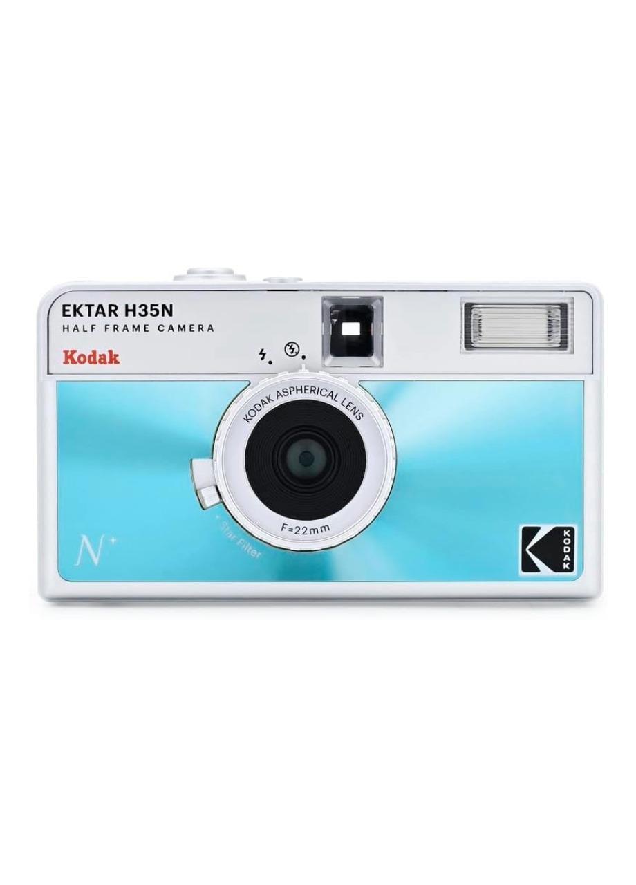 Kodak Ektar H35N Half Frame Film Camera, Blue, A309_000, medium