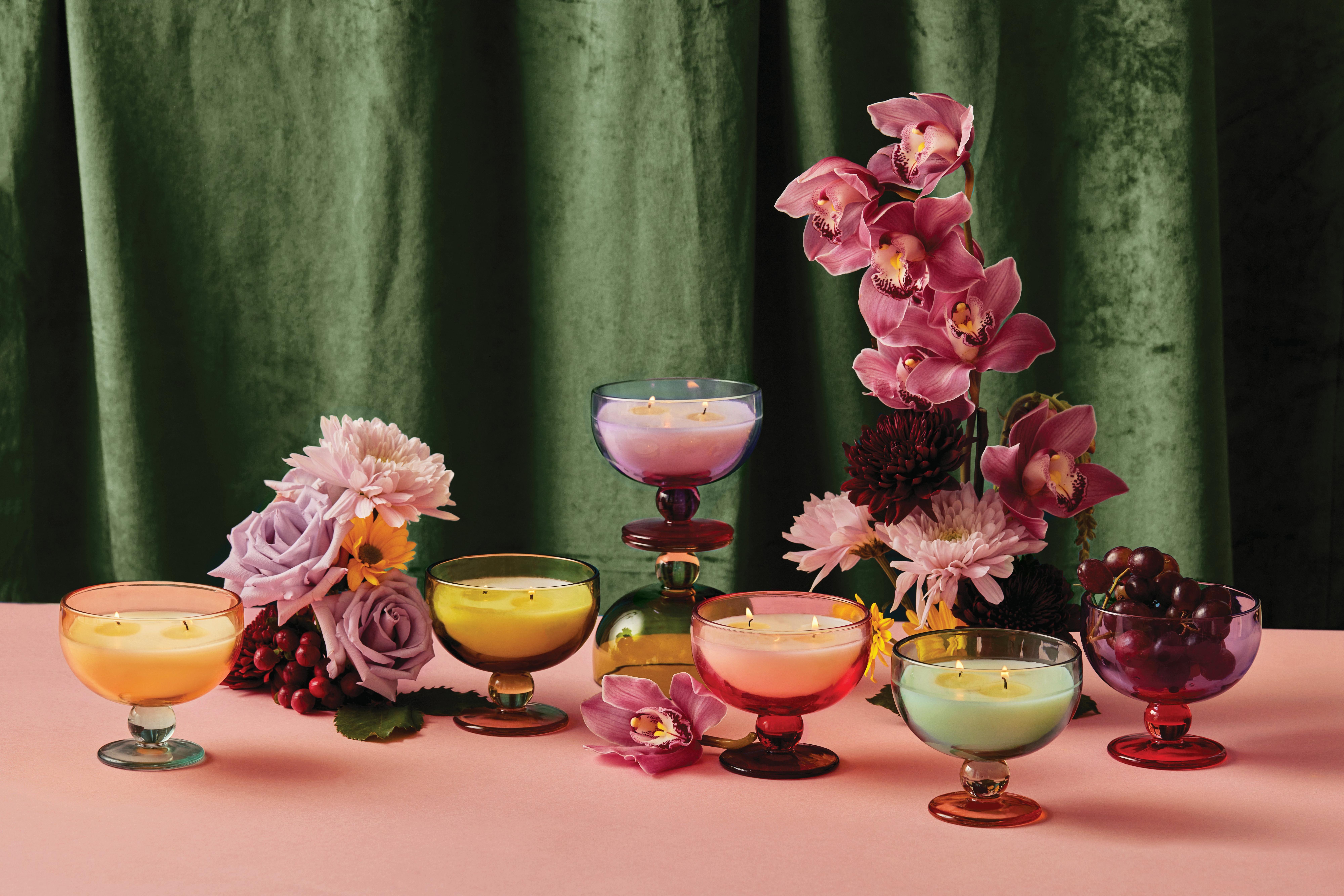 Multicolour Misted Lime - 170G Candle, Urban Outfitters X Little Birdy, A322_119, large image number 3