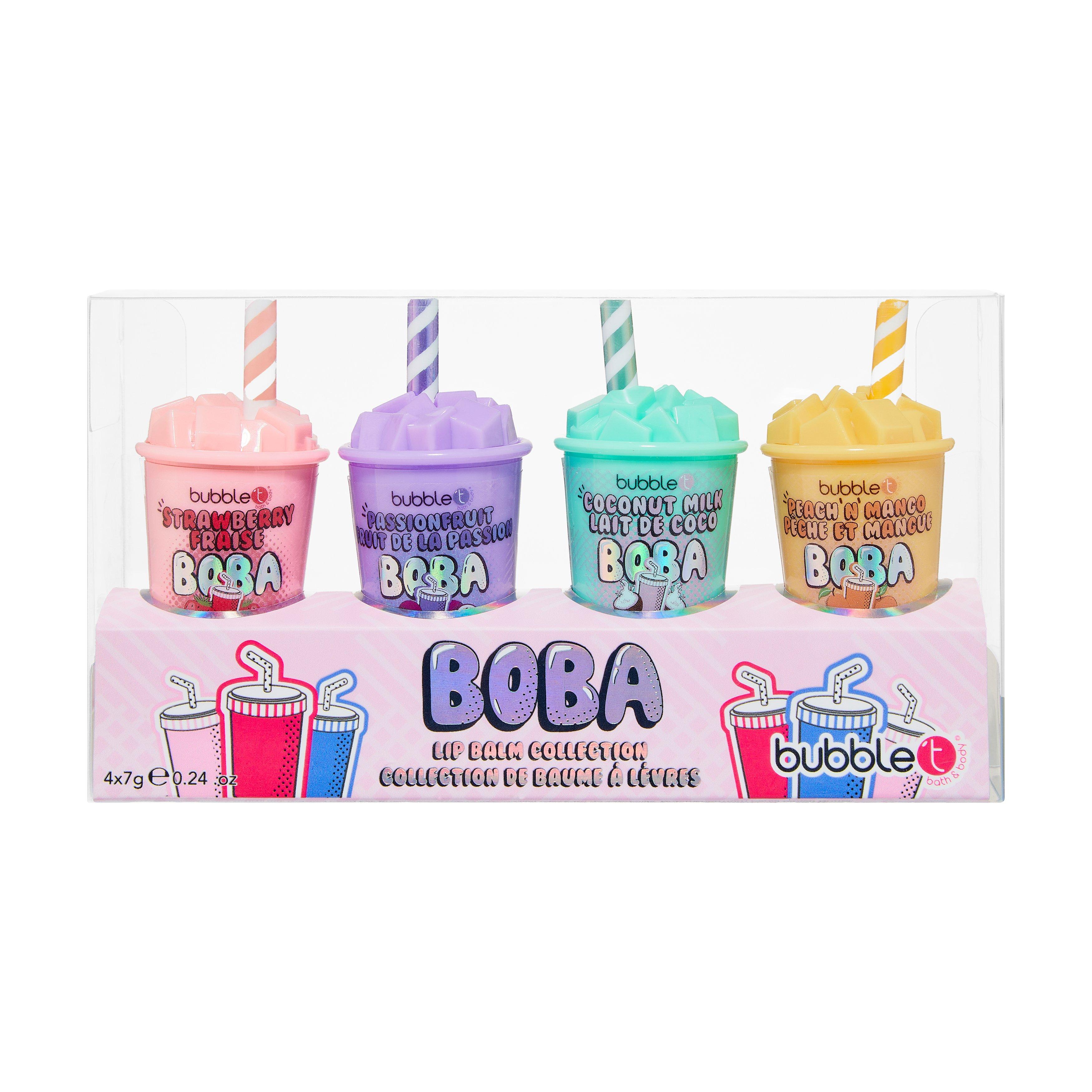 4 Pc Lip Balm Set, Multicolour, A318_CLEAR, large image number 0