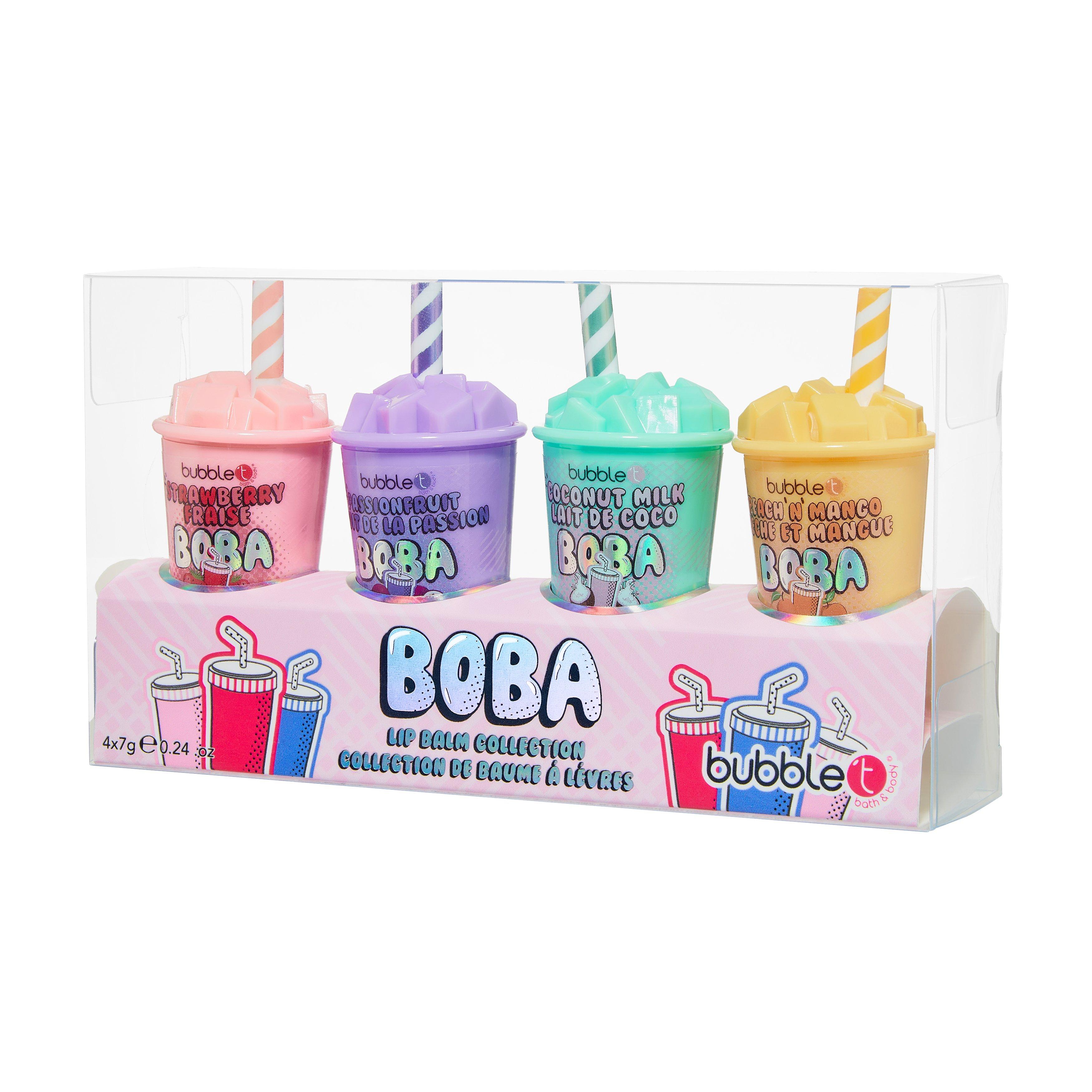 4 Pc Lip Balm Set, Multicolour, A318_CLEAR, large image number 1
