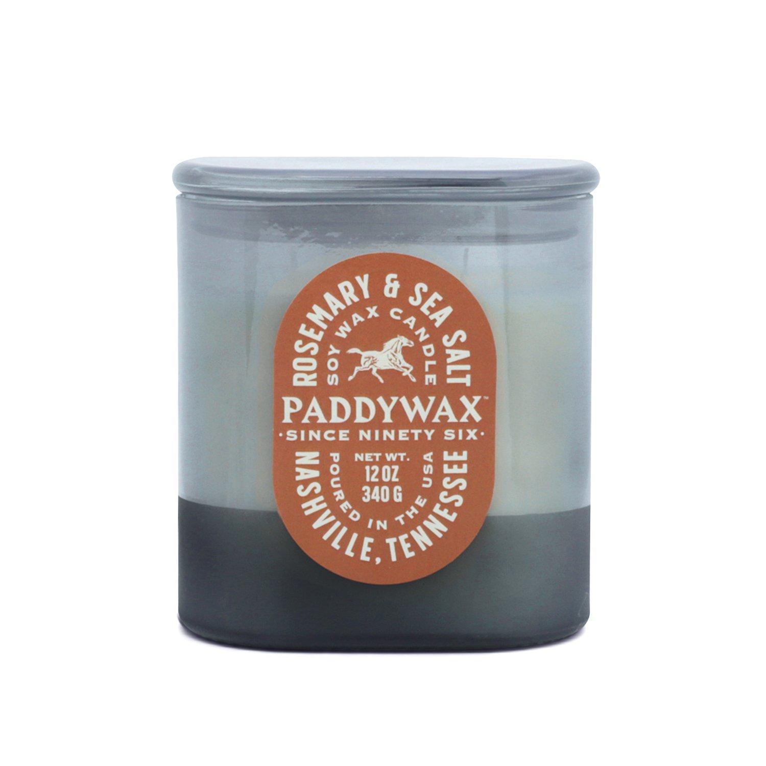 Vista 12 oz./340g Glass Candle Denim Blue - Rosemary & Sea Salt ,Multicolour, A322_02EU, large image number 0