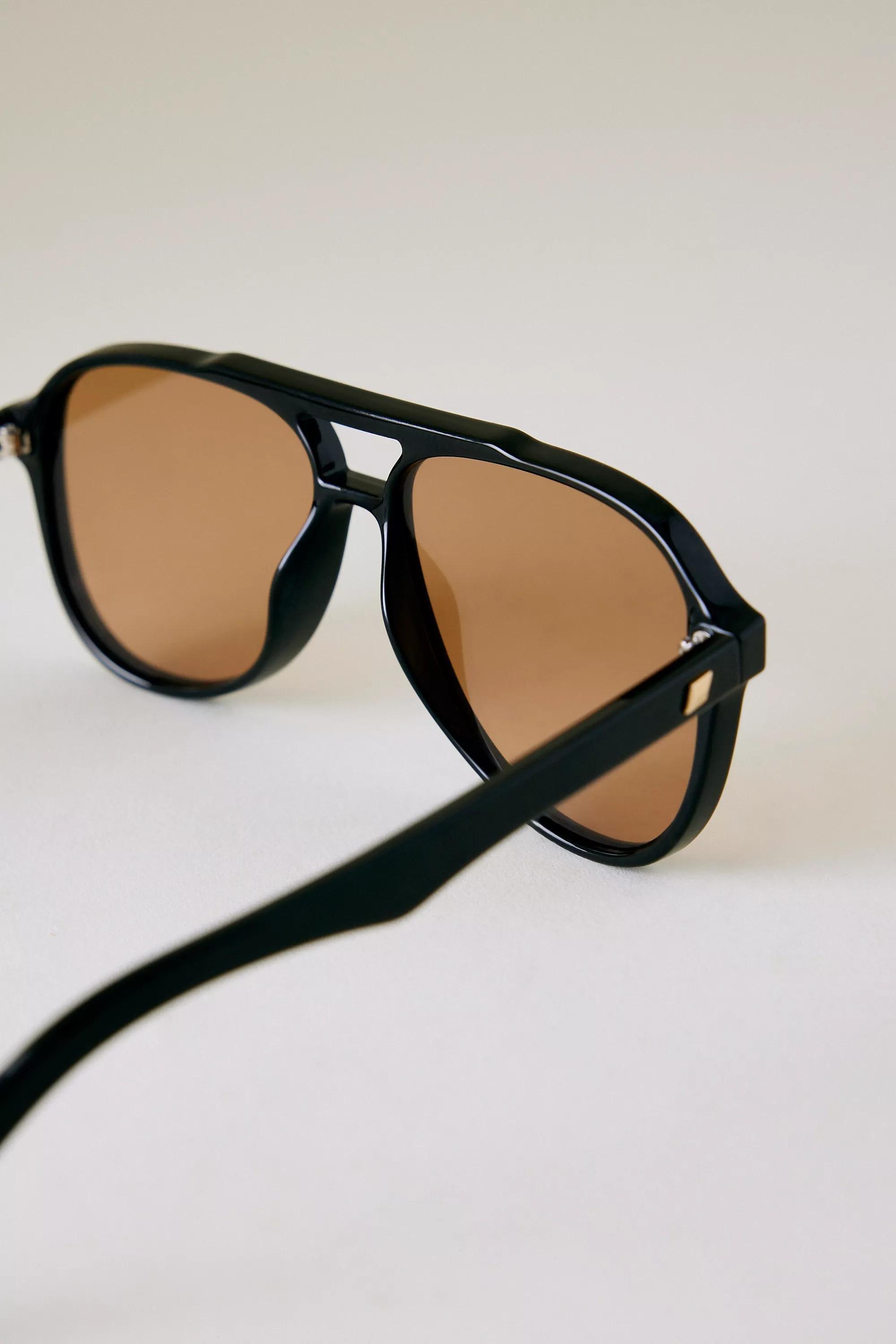 Black Le Specs Tragic Magic Sunglasses, A501_0001, large image number 1