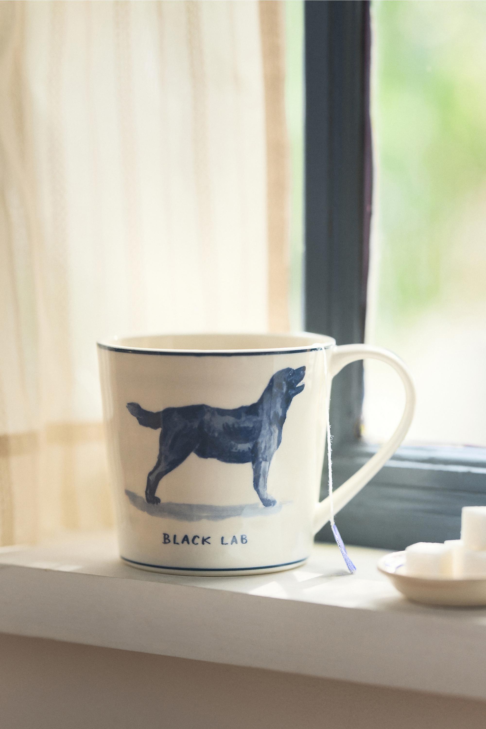 By Anthropologie Gaetano French Press Gold, Blue, medium