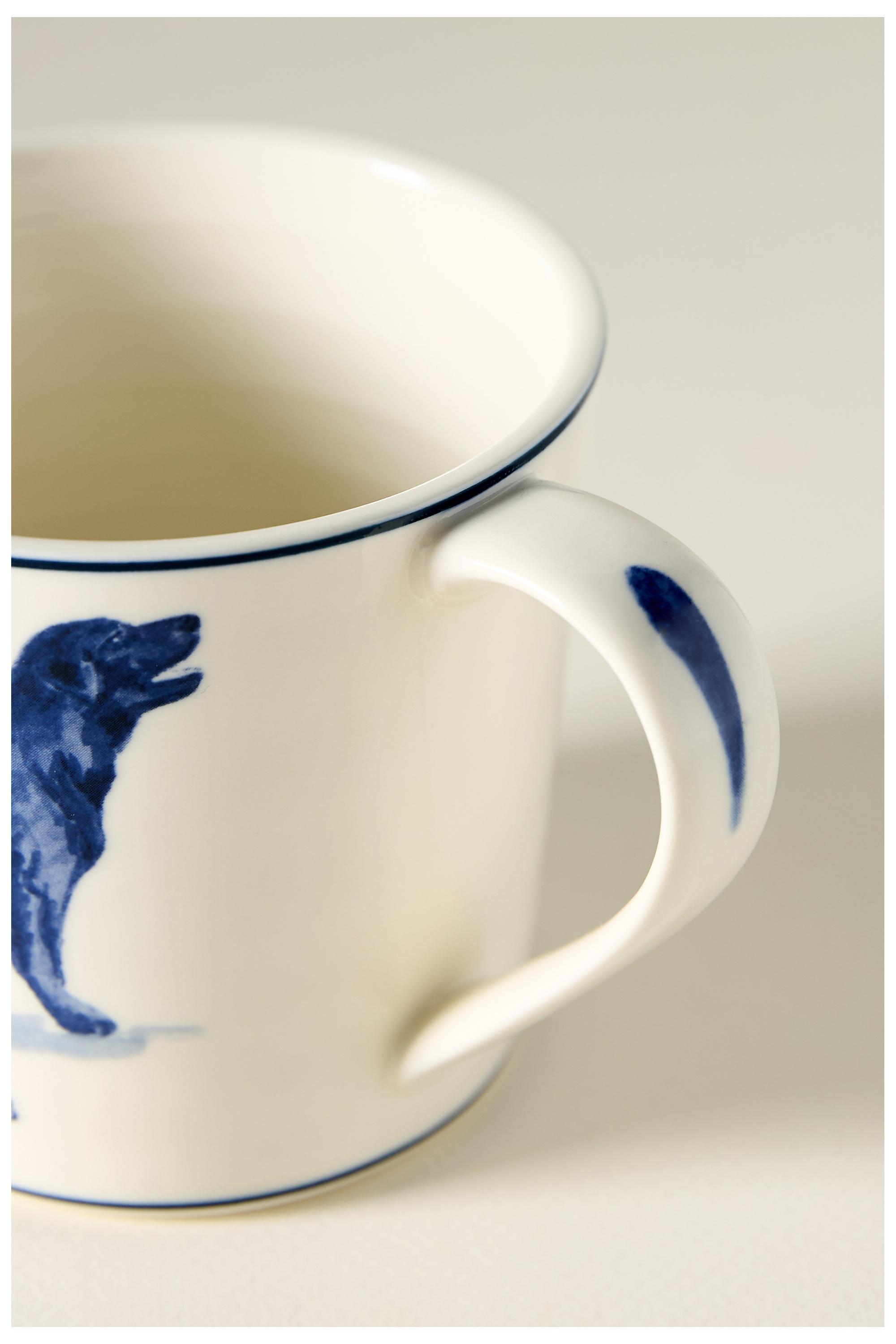By Anthropologie Gaetano French Press Gold, Blue, large image number 4