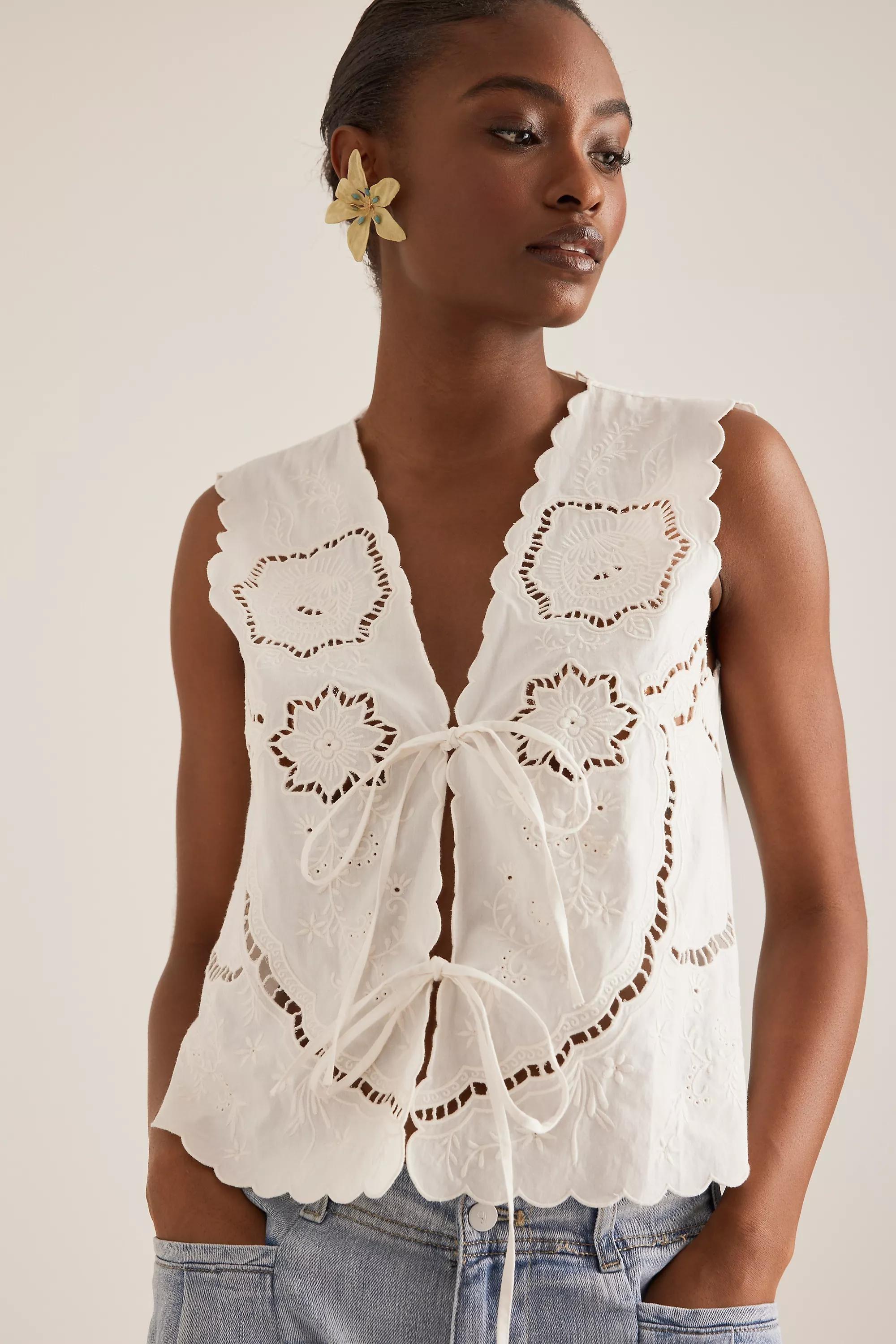 Oversized Flower Post Earrings, Yellow, A501_0072, large image number 3