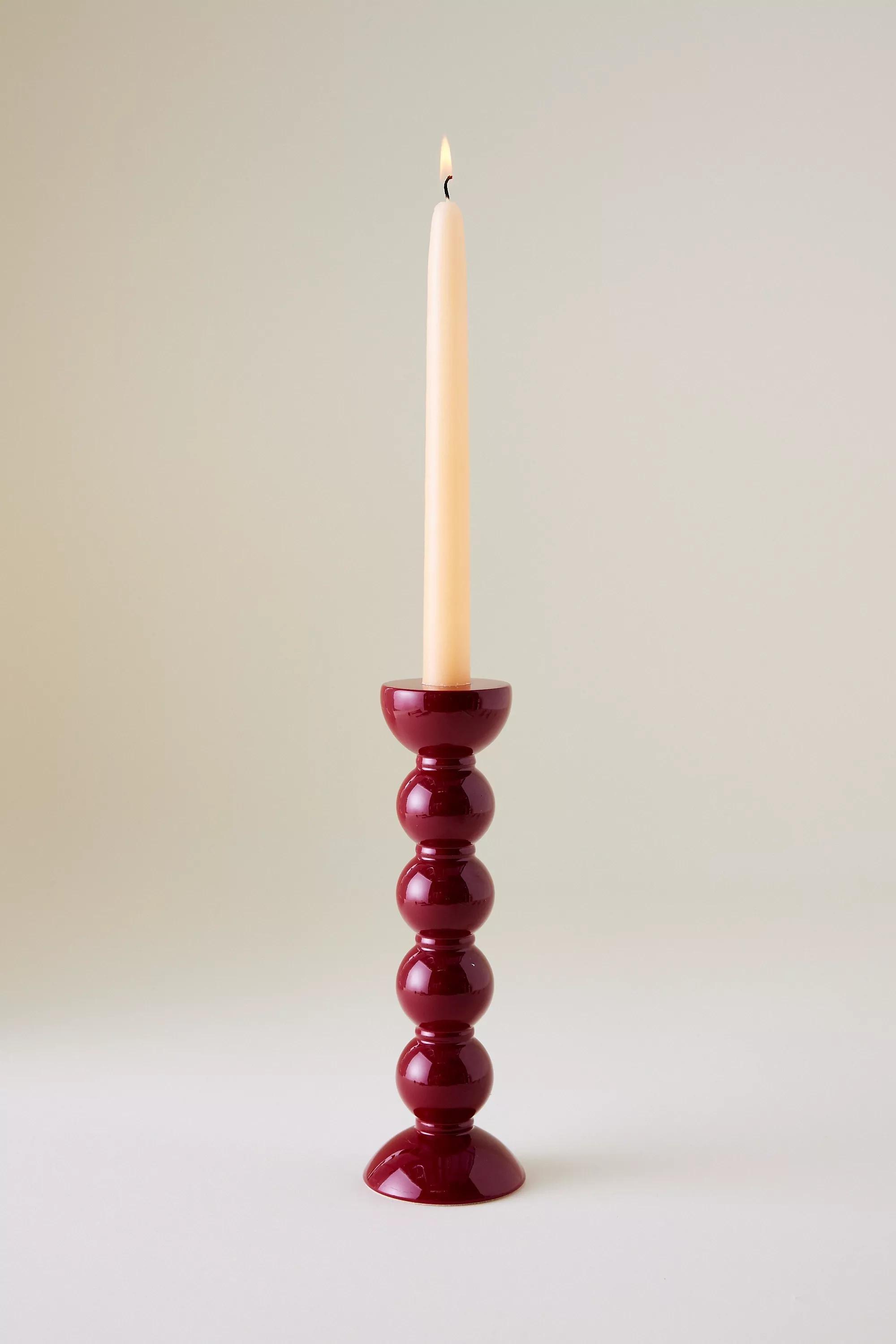 Orange Classic Taper Candles, Set Of 2, A501_0067, large image number 1