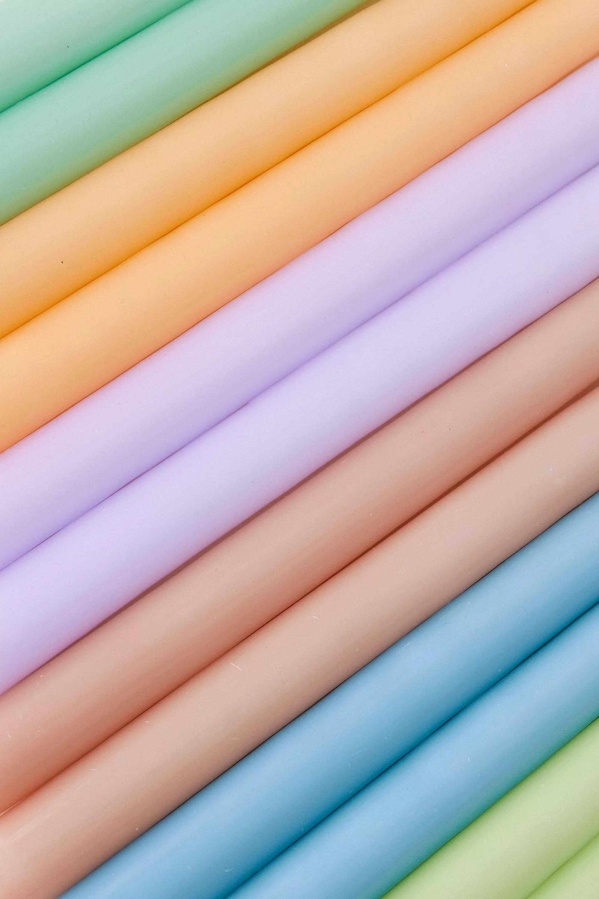 Orange Classic Taper Candles, Set Of 2, A501_0028, large image number 2