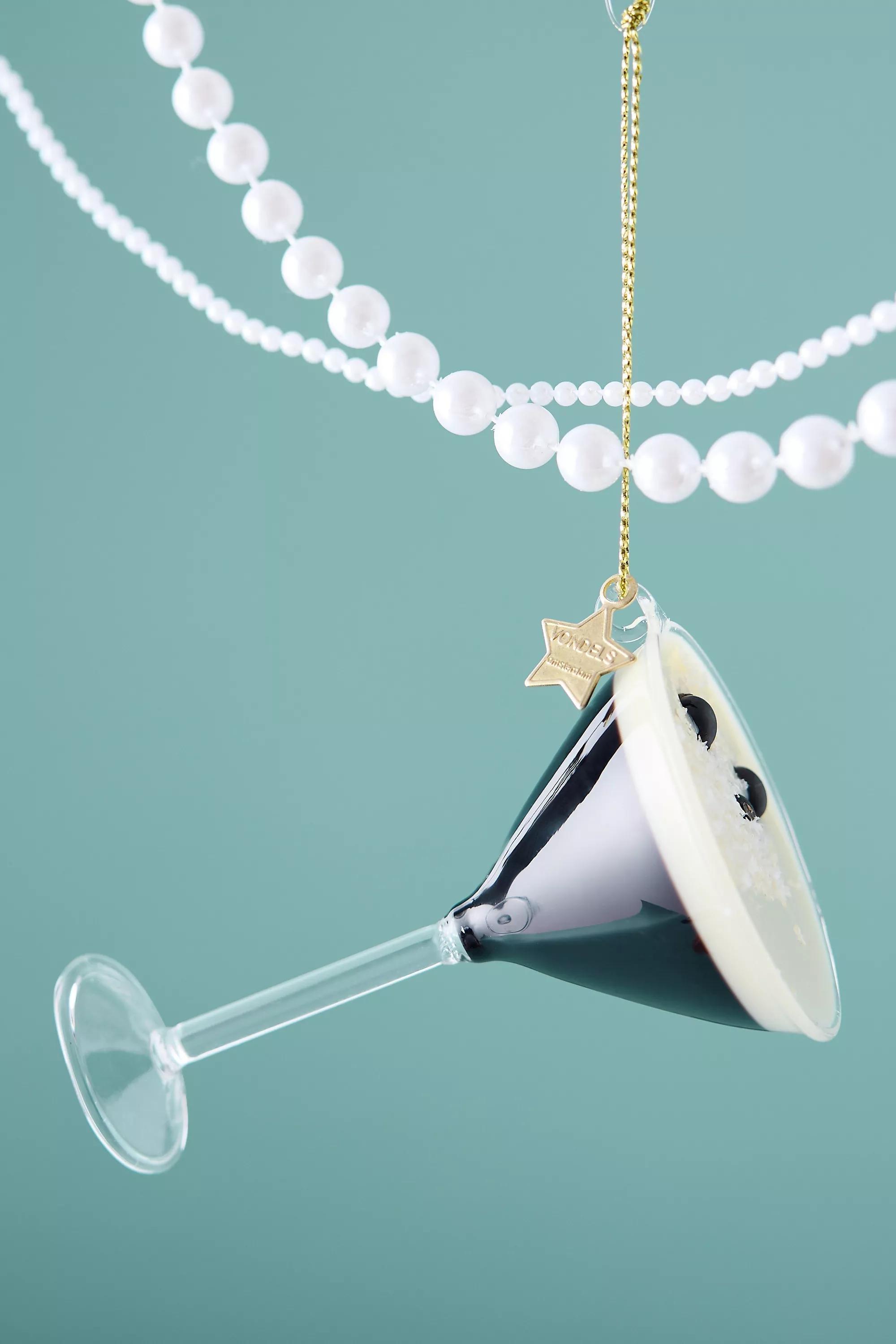 Espresso Martini Glass Ornament, A501_0000, large image number 0