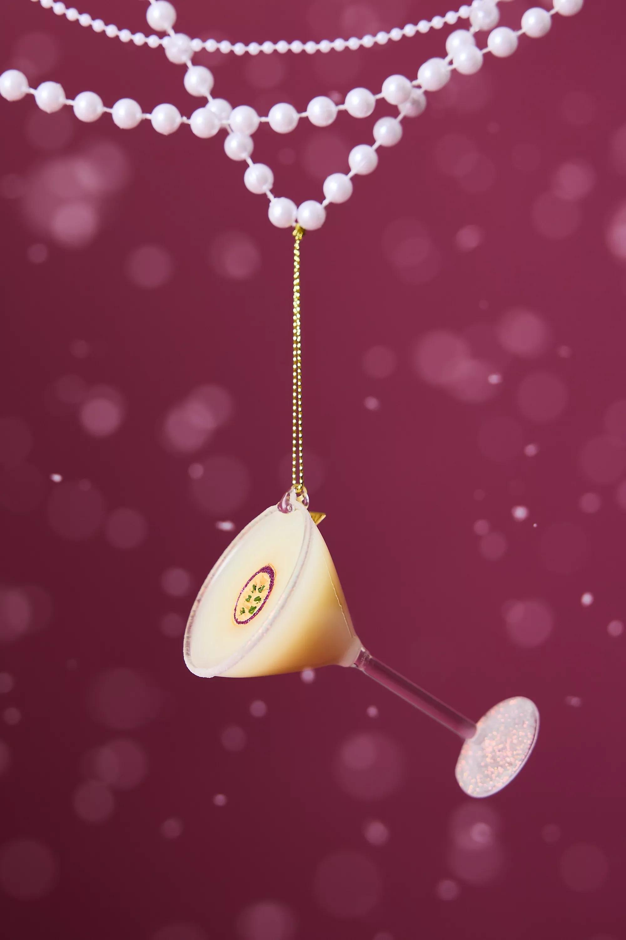 Martini Glass Ornament, A501_0000, medium